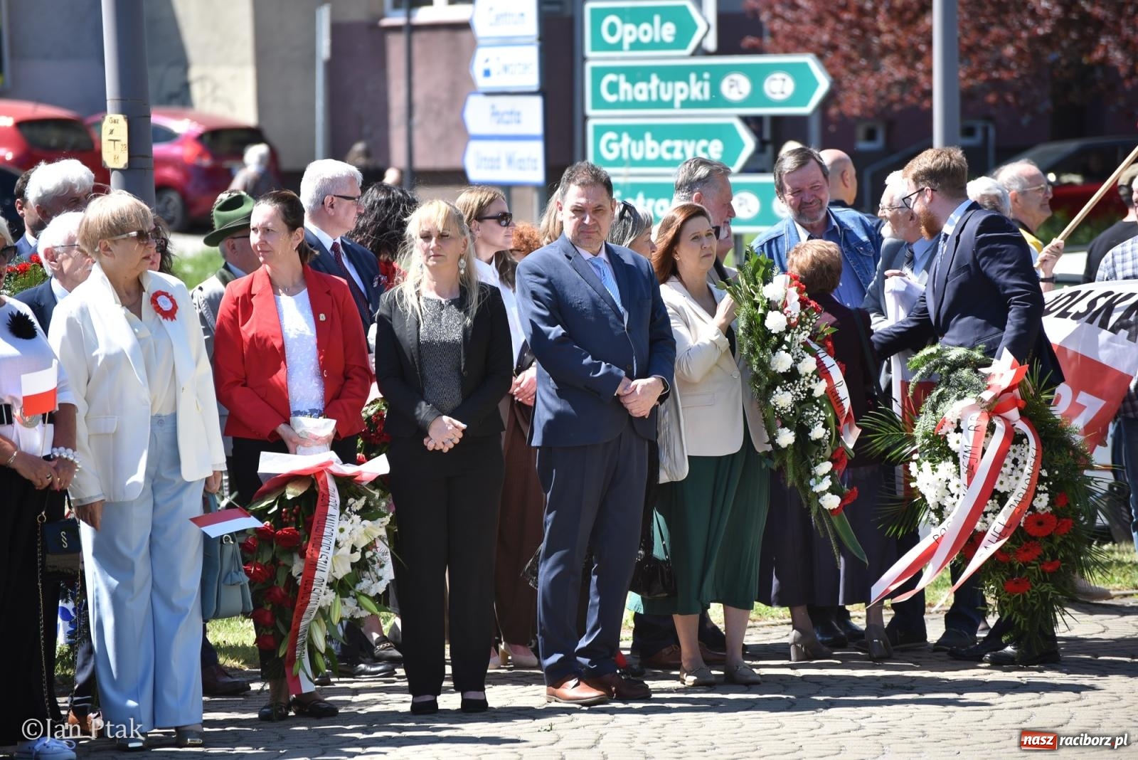 Zdjęcie w galerii na portalu naszraciborz.pl: Obchody Święta Narodowego Trzeciego Maja w Raciborzu [FOTO i WIDEO] wiadomości z regionu