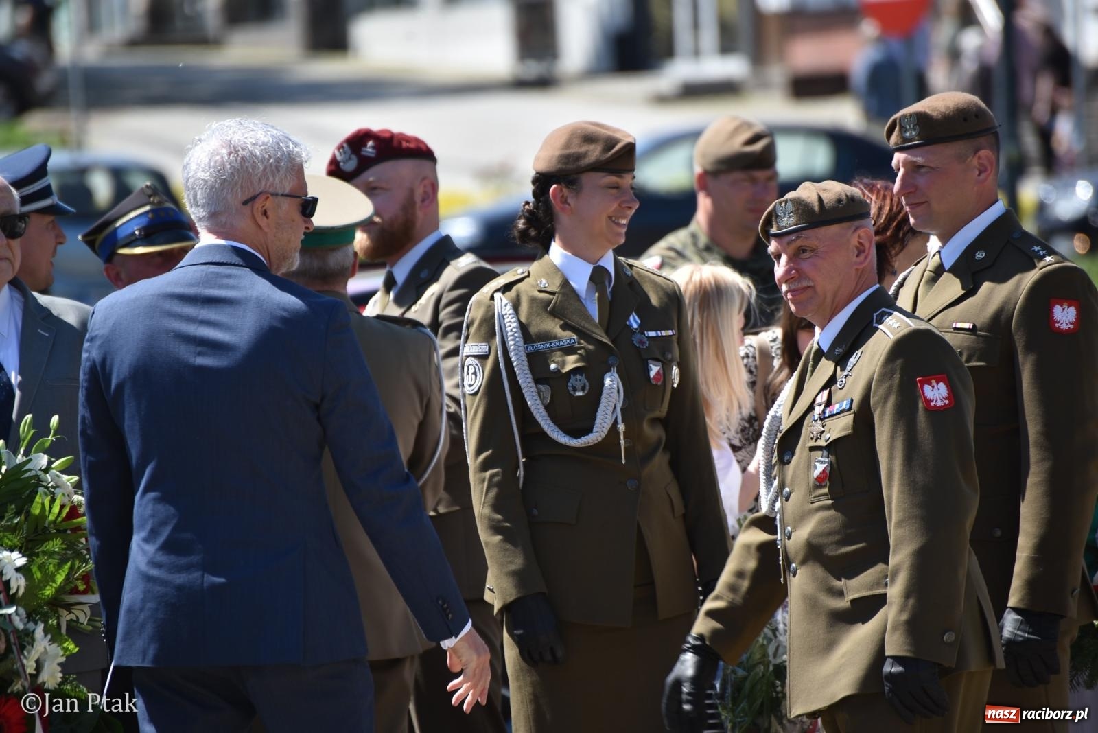Zdjęcie w galerii na portalu naszraciborz.pl: Obchody Święta Narodowego Trzeciego Maja w Raciborzu [FOTO i WIDEO] wiadomości z regionu