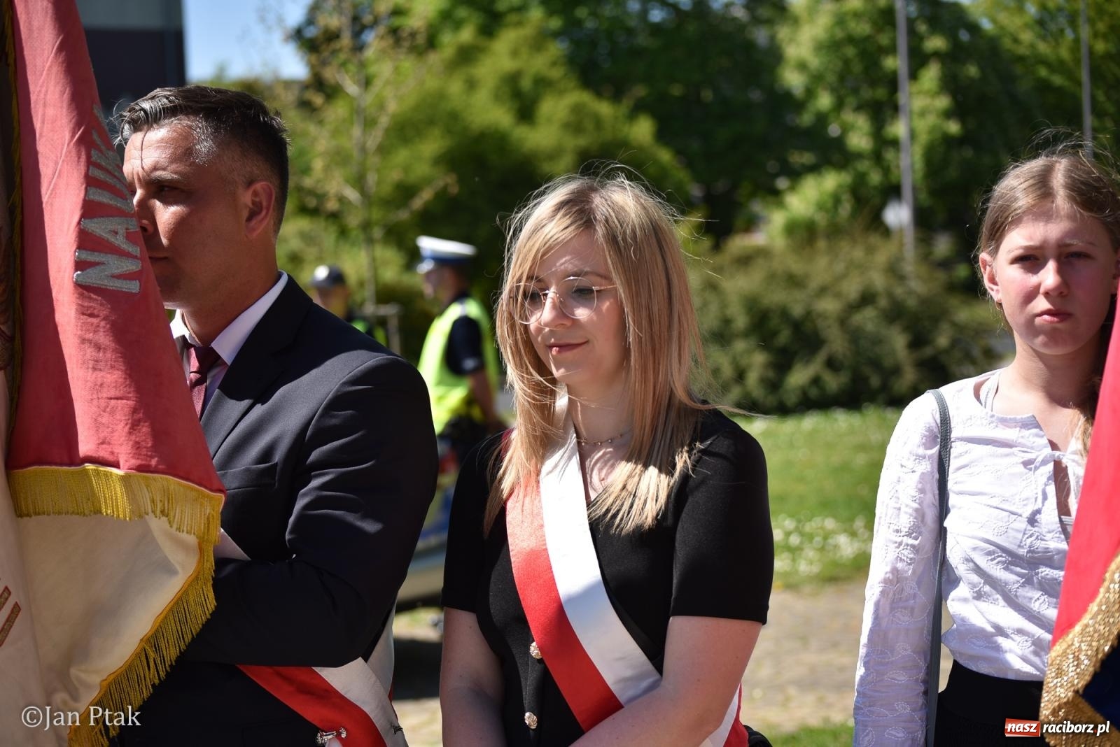 Zdjęcie w galerii na portalu naszraciborz.pl: Obchody Święta Narodowego Trzeciego Maja w Raciborzu [FOTO i WIDEO] wiadomości z regionu