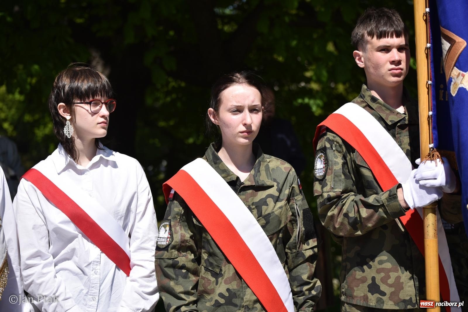Zdjęcie w galerii na portalu naszraciborz.pl: Obchody Święta Narodowego Trzeciego Maja w Raciborzu [FOTO i WIDEO] wiadomości z regionu