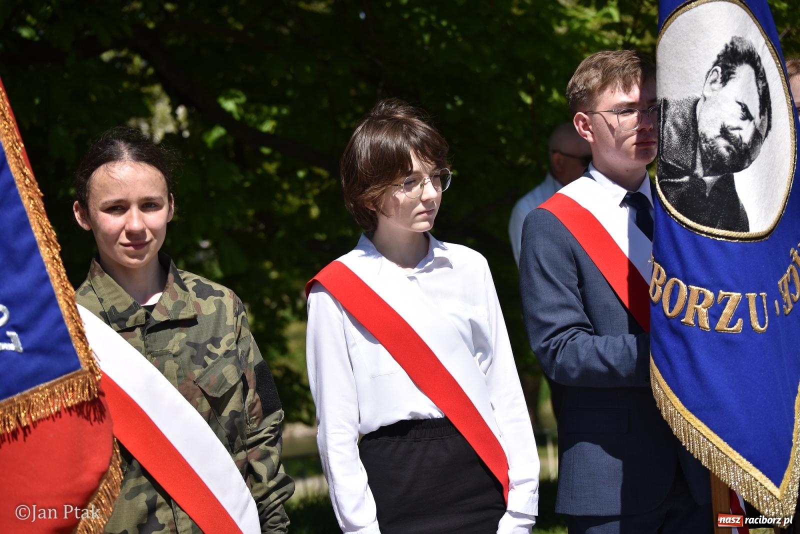 Zdjęcie w galerii na portalu naszraciborz.pl: Obchody Święta Narodowego Trzeciego Maja w Raciborzu [FOTO i WIDEO] wiadomości z regionu