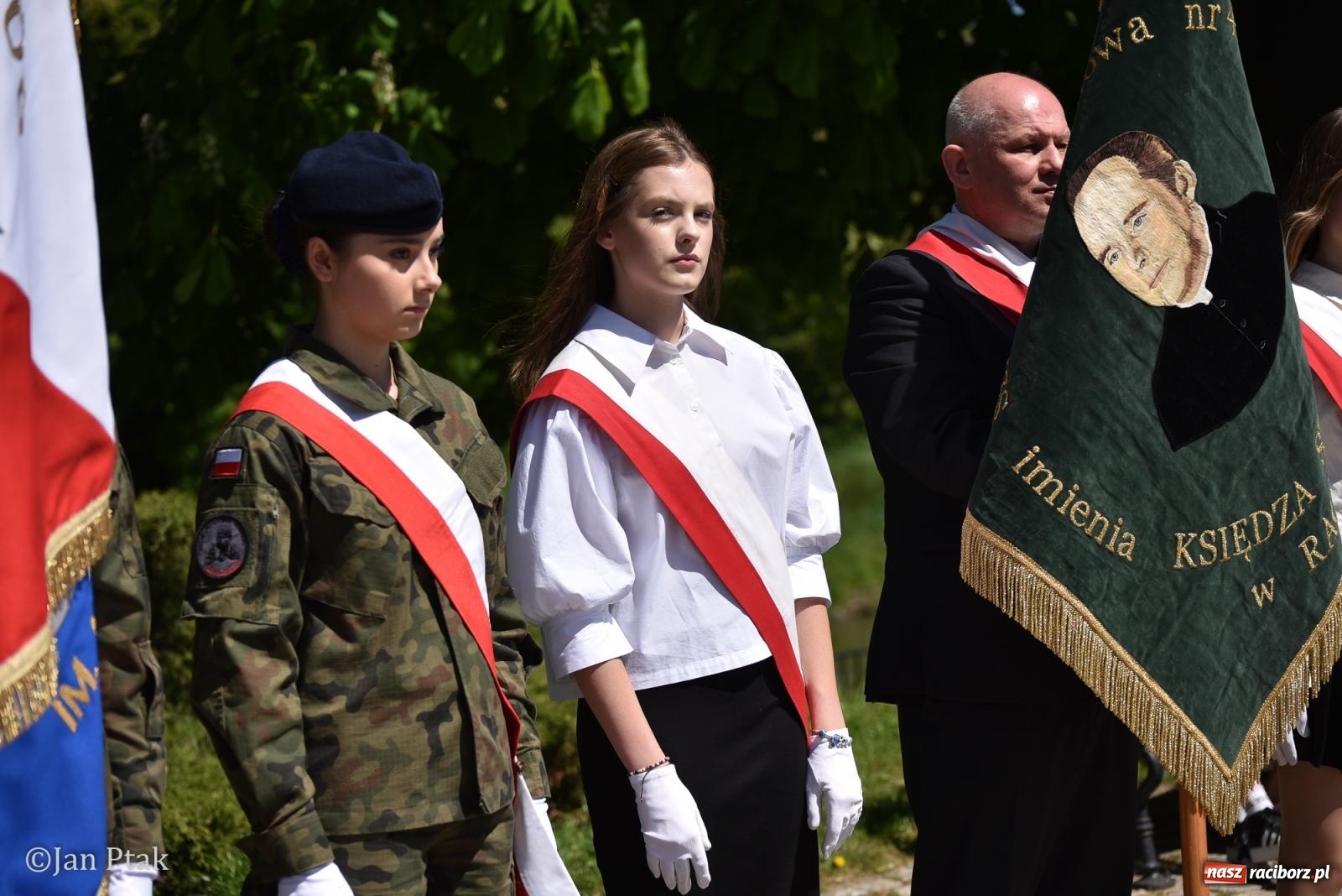 Zdjęcie w galerii na portalu naszraciborz.pl: Obchody Święta Narodowego Trzeciego Maja w Raciborzu [FOTO i WIDEO] wiadomości z regionu