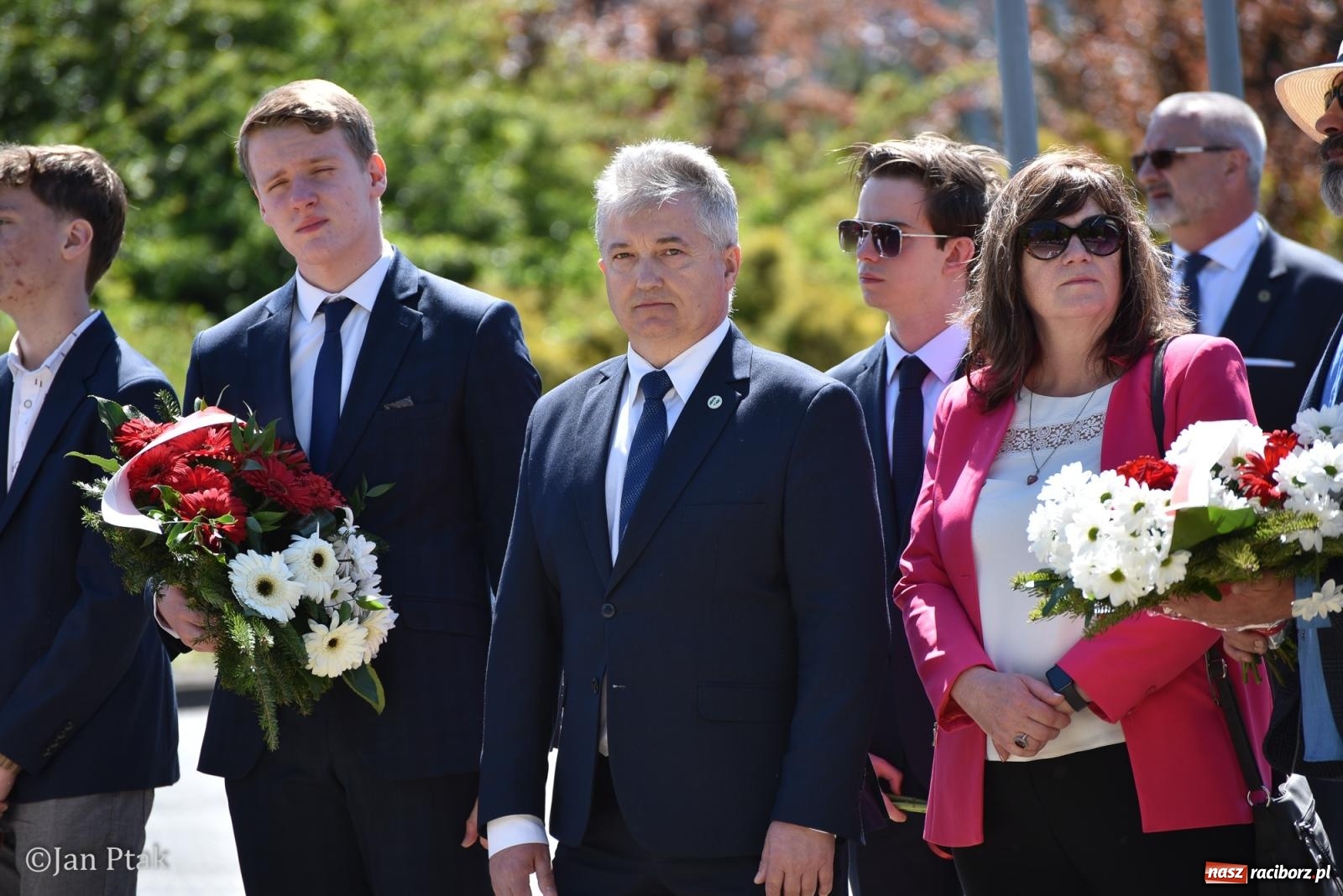 Zdjęcie w galerii na portalu naszraciborz.pl: Obchody Święta Narodowego Trzeciego Maja w Raciborzu [FOTO i WIDEO] wiadomości z regionu