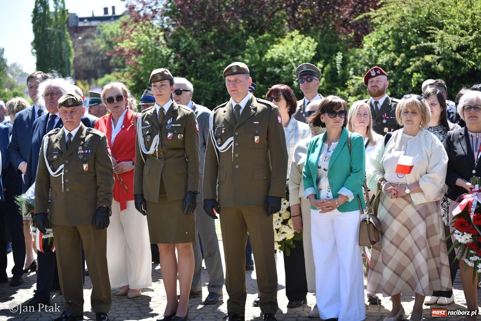 Zdjęcie w galerii na portalu naszraciborz.pl: Obchody Święta Narodowego Trzeciego Maja w Raciborzu [FOTO i WIDEO] wiadomości z regionu