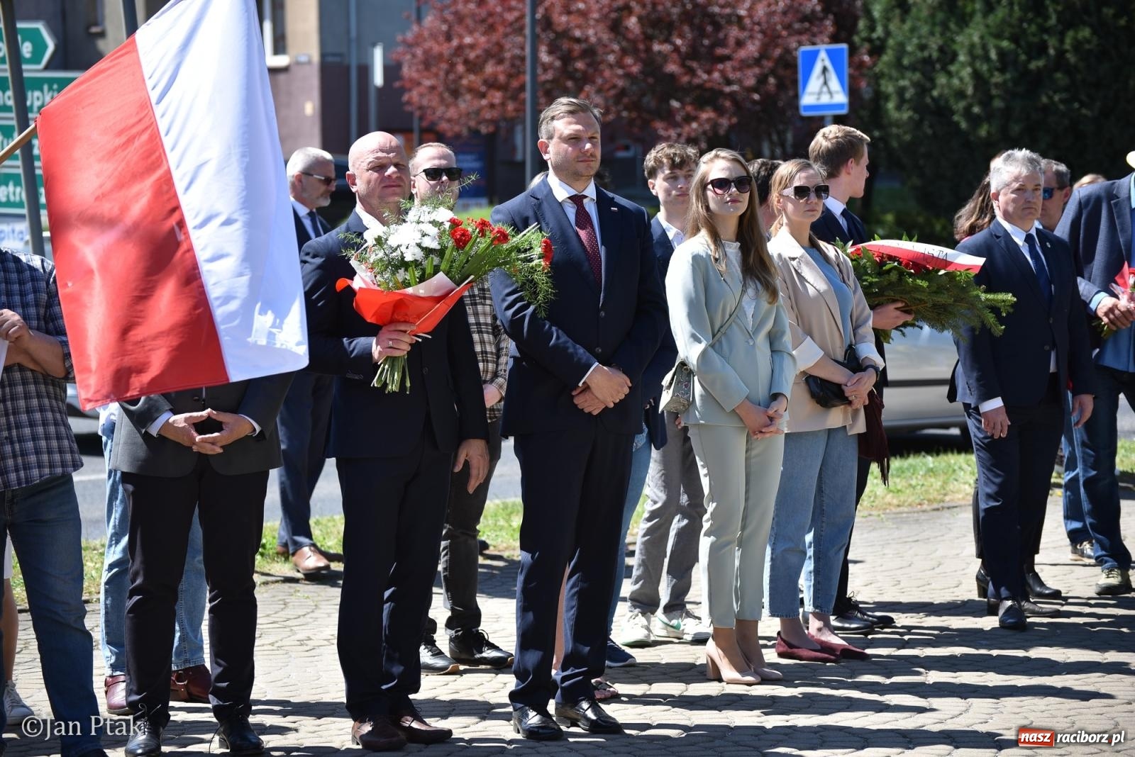 Zdjęcie w galerii na portalu naszraciborz.pl: Obchody Święta Narodowego Trzeciego Maja w Raciborzu [FOTO i WIDEO] wiadomości z regionu