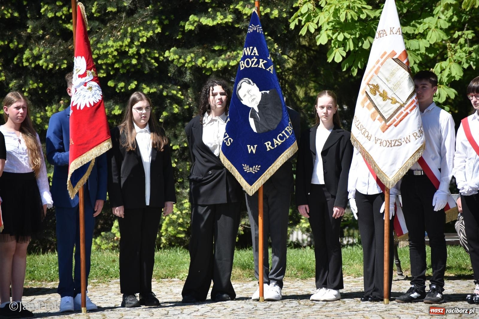 Zdjęcie w galerii na portalu naszraciborz.pl: Obchody Święta Narodowego Trzeciego Maja w Raciborzu [FOTO i WIDEO] wiadomości z regionu