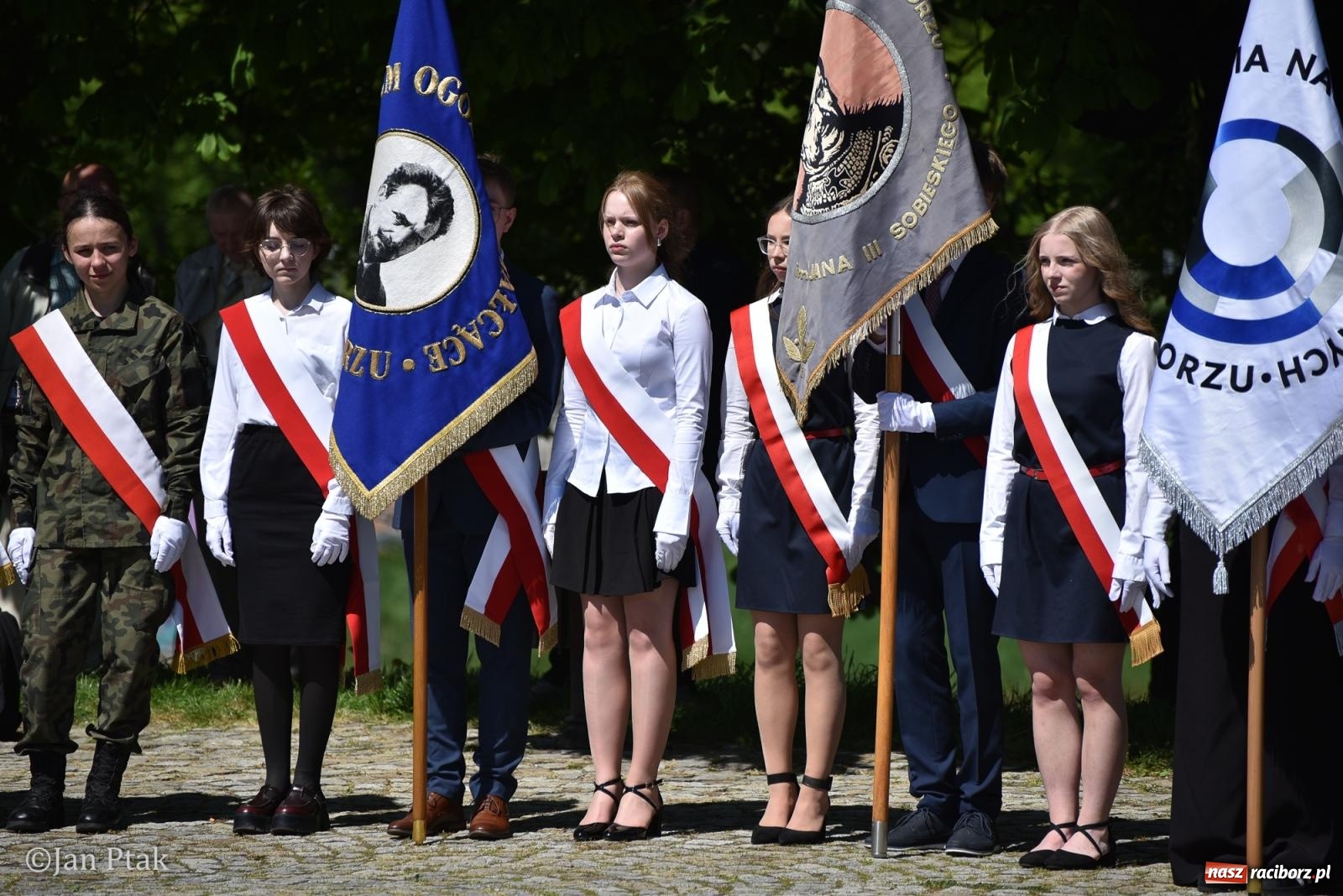 Zdjęcie w galerii na portalu naszraciborz.pl: Obchody Święta Narodowego Trzeciego Maja w Raciborzu [FOTO i WIDEO] wiadomości z regionu