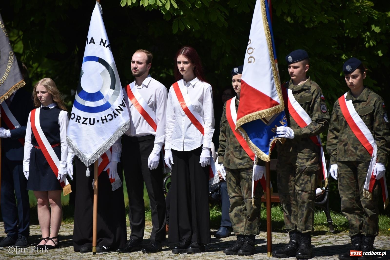 Zdjęcie w galerii na portalu naszraciborz.pl: Obchody Święta Narodowego Trzeciego Maja w Raciborzu [FOTO i WIDEO] wiadomości z regionu