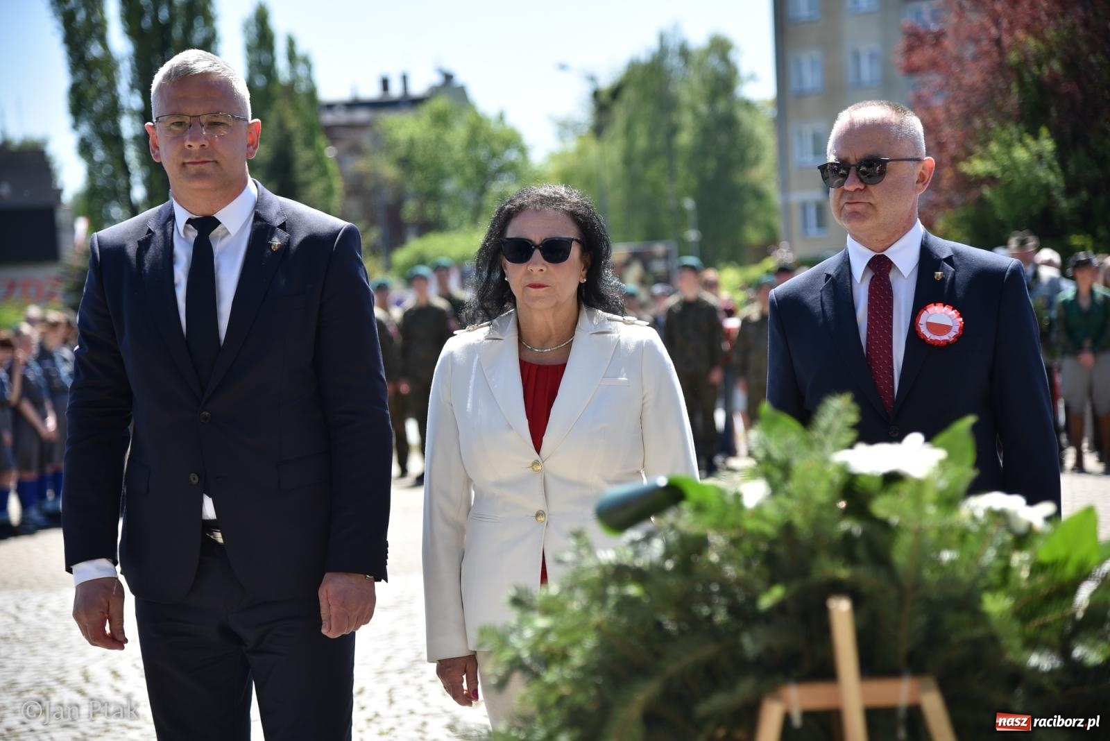 Zdjęcie w galerii na portalu naszraciborz.pl: Obchody Święta Narodowego Trzeciego Maja w Raciborzu [FOTO i WIDEO] wiadomości z regionu