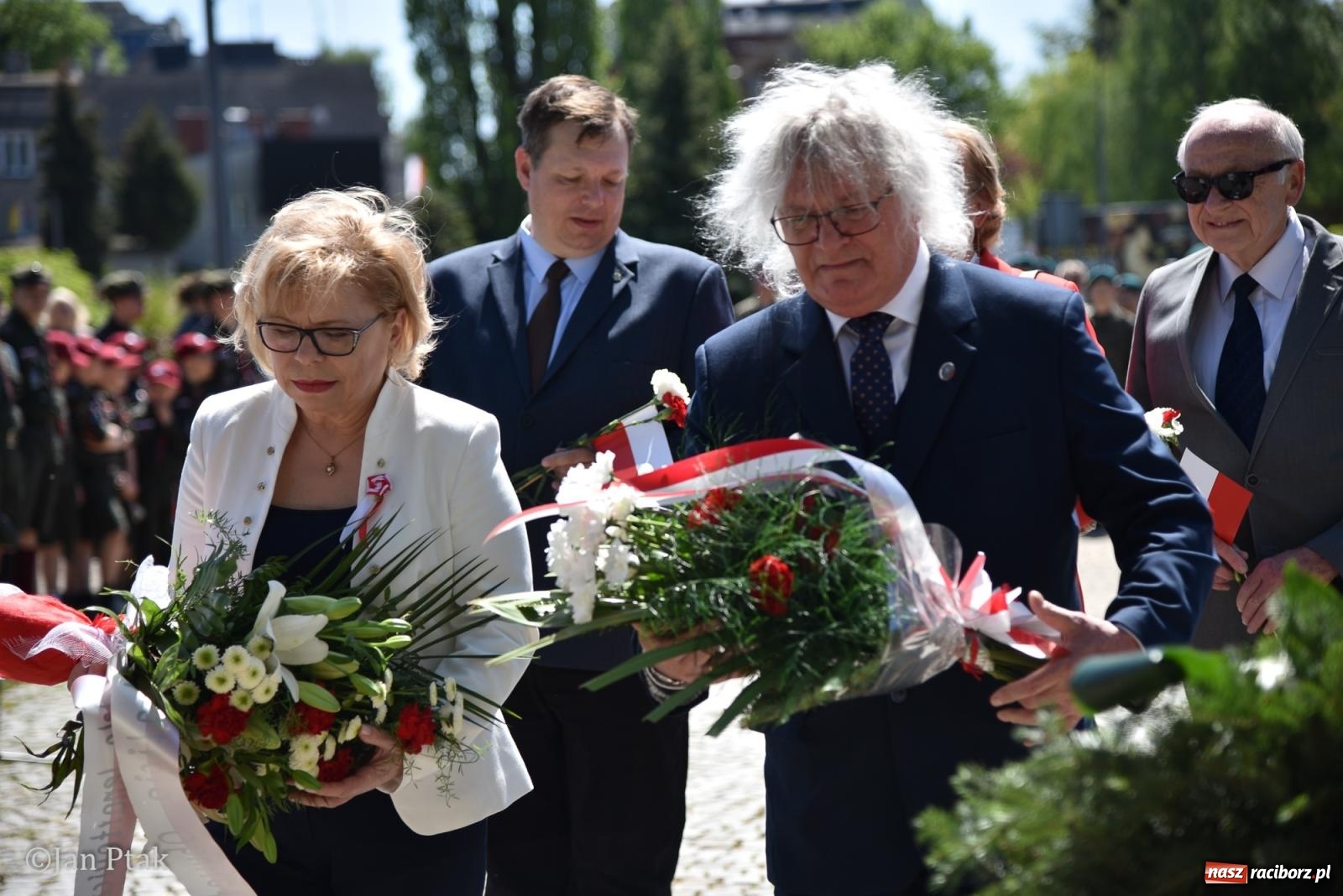 Zdjęcie w galerii na portalu naszraciborz.pl: Obchody Święta Narodowego Trzeciego Maja w Raciborzu [FOTO i WIDEO] wiadomości z regionu