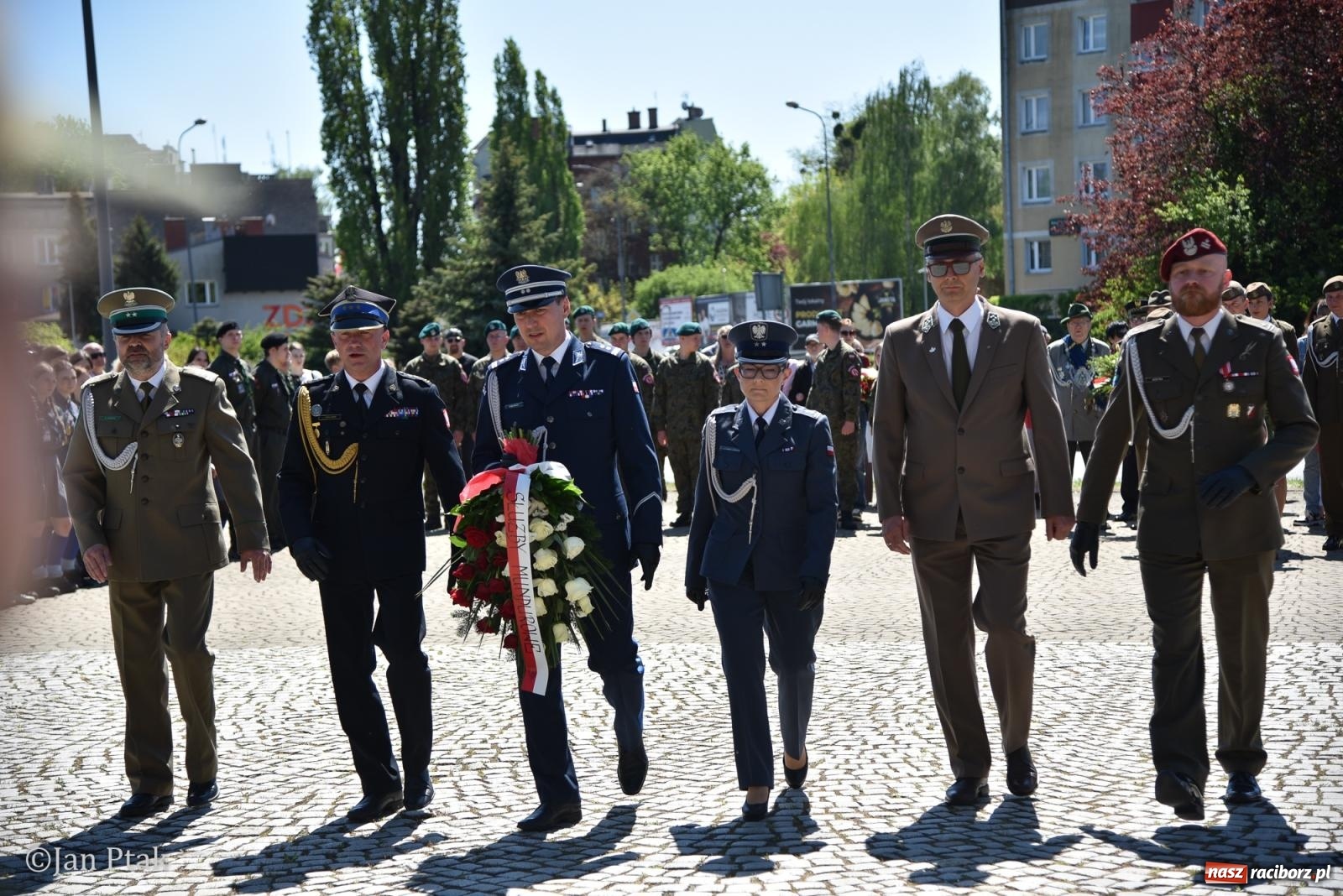 Zdjęcie w galerii na portalu naszraciborz.pl: Obchody Święta Narodowego Trzeciego Maja w Raciborzu [FOTO i WIDEO] wiadomości z regionu