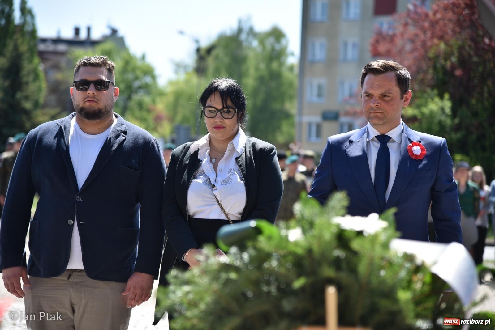 Zdjęcie w galerii na portalu naszraciborz.pl: Obchody Święta Narodowego Trzeciego Maja w Raciborzu [FOTO i WIDEO] wiadomości z regionu