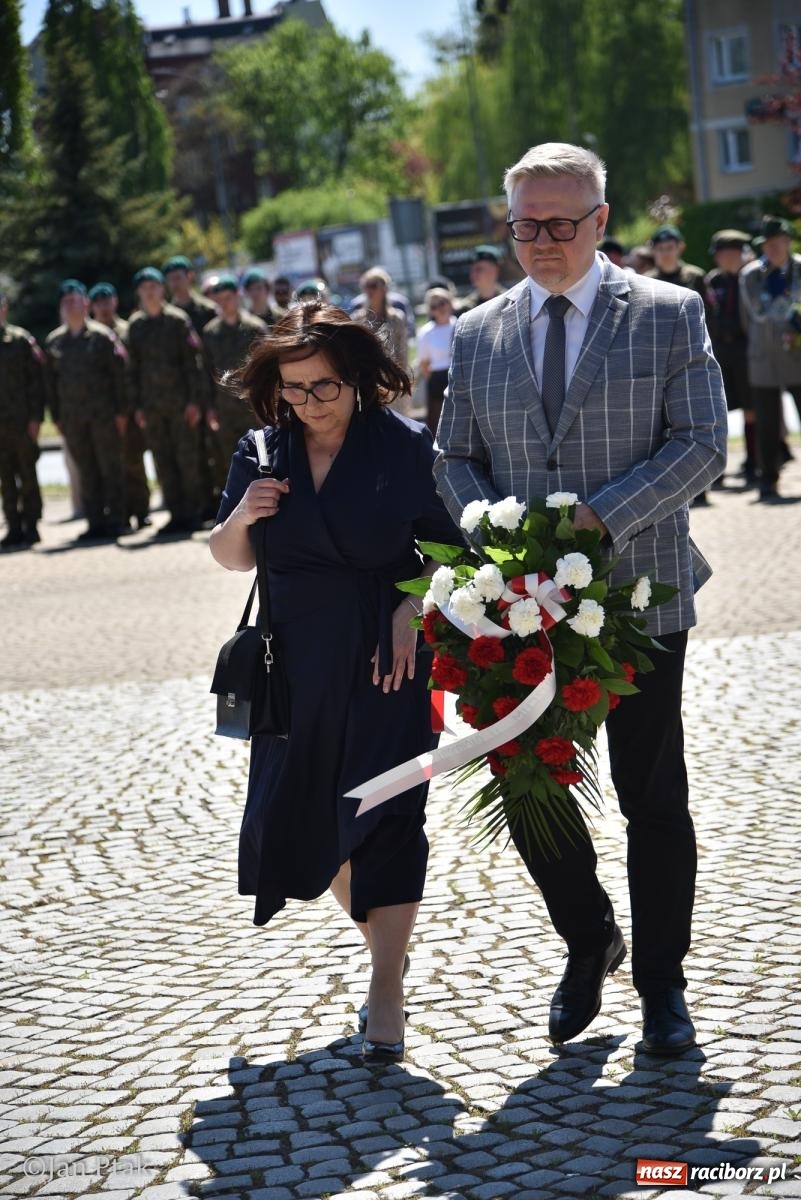 Zdjęcie w galerii na portalu naszraciborz.pl: Obchody Święta Narodowego Trzeciego Maja w Raciborzu [FOTO i WIDEO] wiadomości z regionu