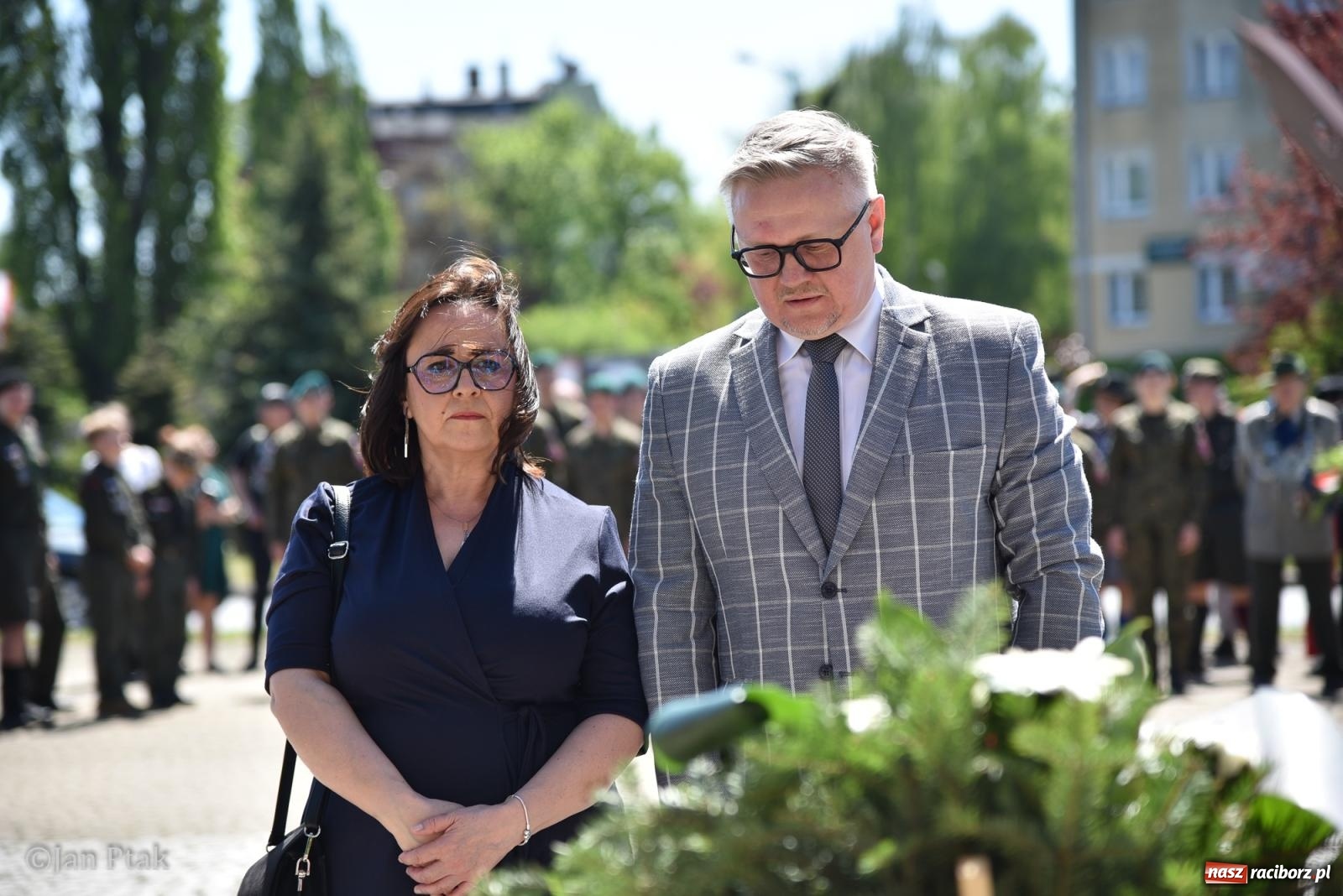 Zdjęcie w galerii na portalu naszraciborz.pl: Obchody Święta Narodowego Trzeciego Maja w Raciborzu [FOTO i WIDEO] wiadomości z regionu