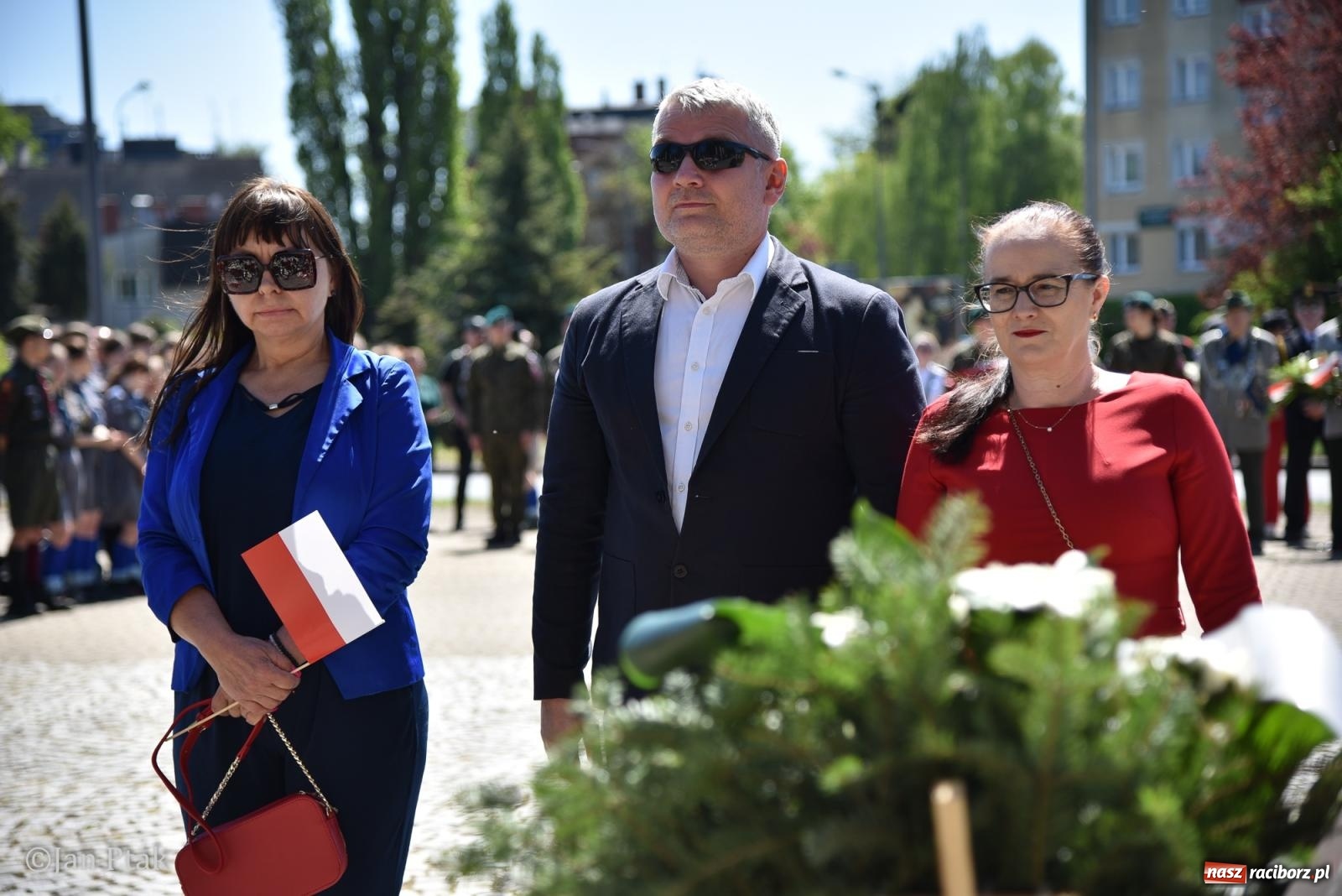 Zdjęcie w galerii na portalu naszraciborz.pl: Obchody Święta Narodowego Trzeciego Maja w Raciborzu [FOTO i WIDEO] wiadomości z regionu