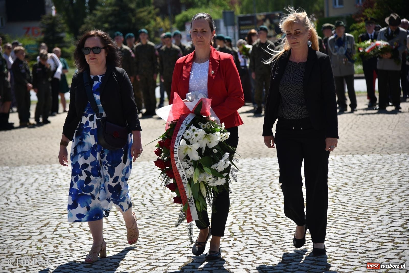 Zdjęcie w galerii na portalu naszraciborz.pl: Obchody Święta Narodowego Trzeciego Maja w Raciborzu [FOTO i WIDEO] wiadomości z regionu