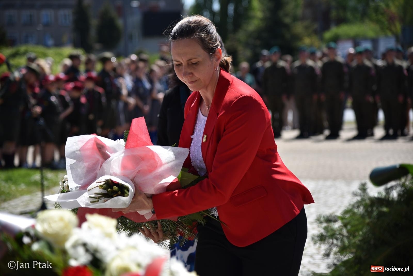 Zdjęcie w galerii na portalu naszraciborz.pl: Obchody Święta Narodowego Trzeciego Maja w Raciborzu [FOTO i WIDEO] wiadomości z regionu