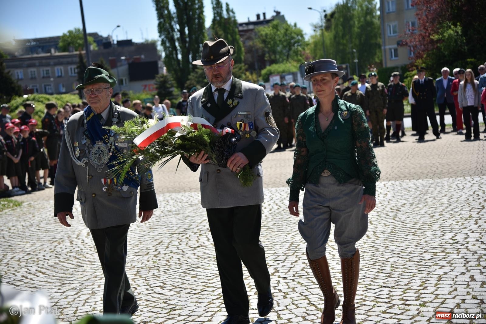 Zdjęcie w galerii na portalu naszraciborz.pl: Obchody Święta Narodowego Trzeciego Maja w Raciborzu [FOTO i WIDEO] wiadomości z regionu