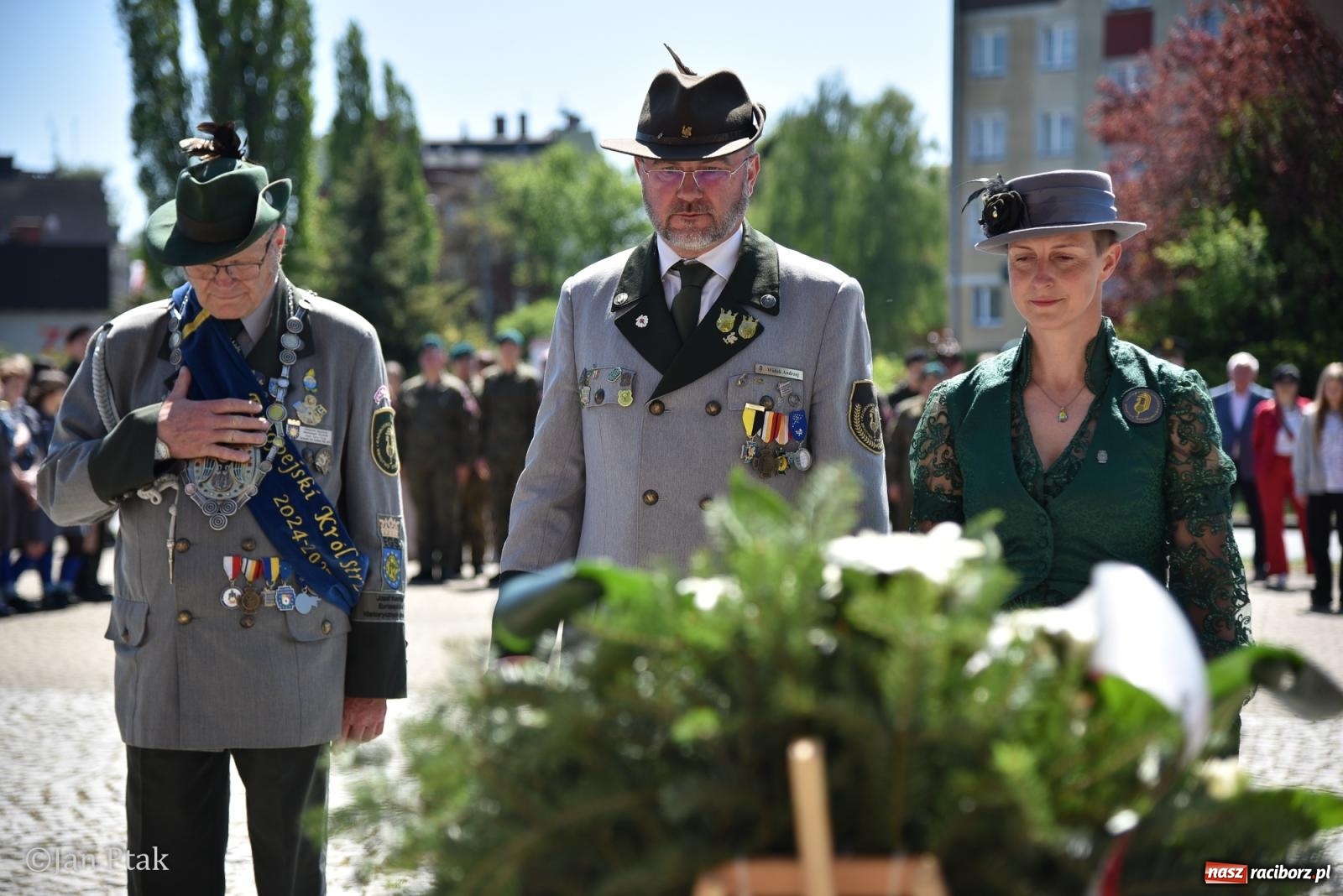Zdjęcie w galerii na portalu naszraciborz.pl: Obchody Święta Narodowego Trzeciego Maja w Raciborzu [FOTO i WIDEO] wiadomości z regionu