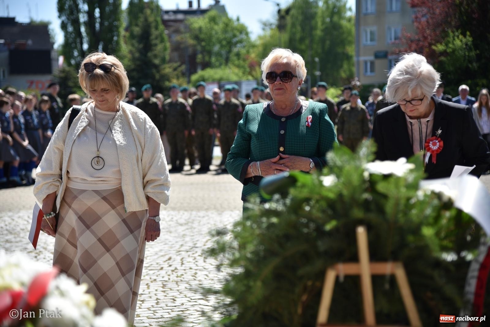 Zdjęcie w galerii na portalu naszraciborz.pl: Obchody Święta Narodowego Trzeciego Maja w Raciborzu [FOTO i WIDEO] wiadomości z regionu