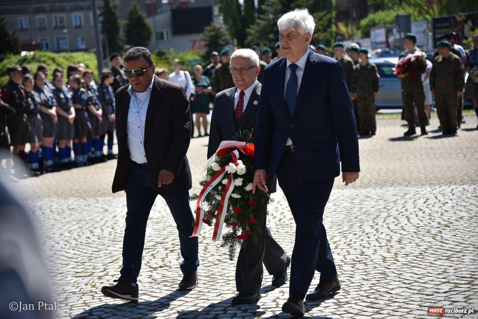 Zdjęcie w galerii na portalu naszraciborz.pl: Obchody Święta Narodowego Trzeciego Maja w Raciborzu [FOTO i WIDEO] wiadomości z regionu