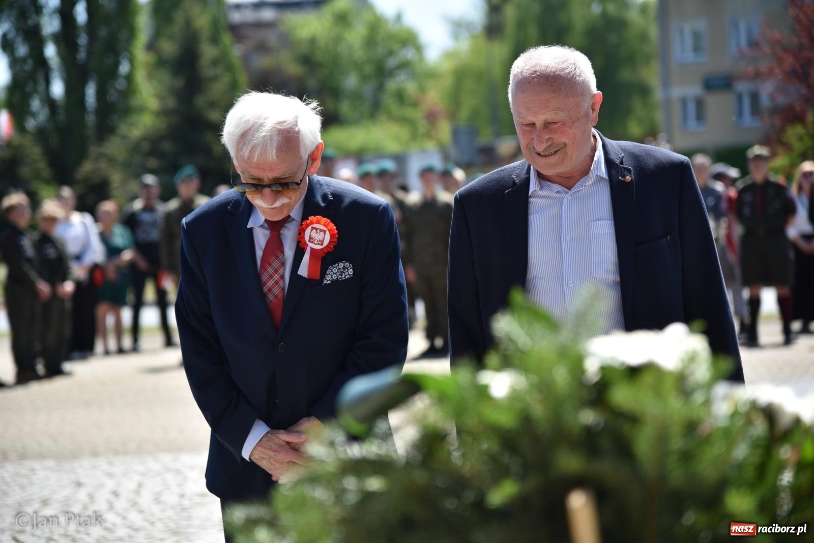 Zdjęcie w galerii na portalu naszraciborz.pl: Obchody Święta Narodowego Trzeciego Maja w Raciborzu [FOTO i WIDEO] wiadomości z regionu