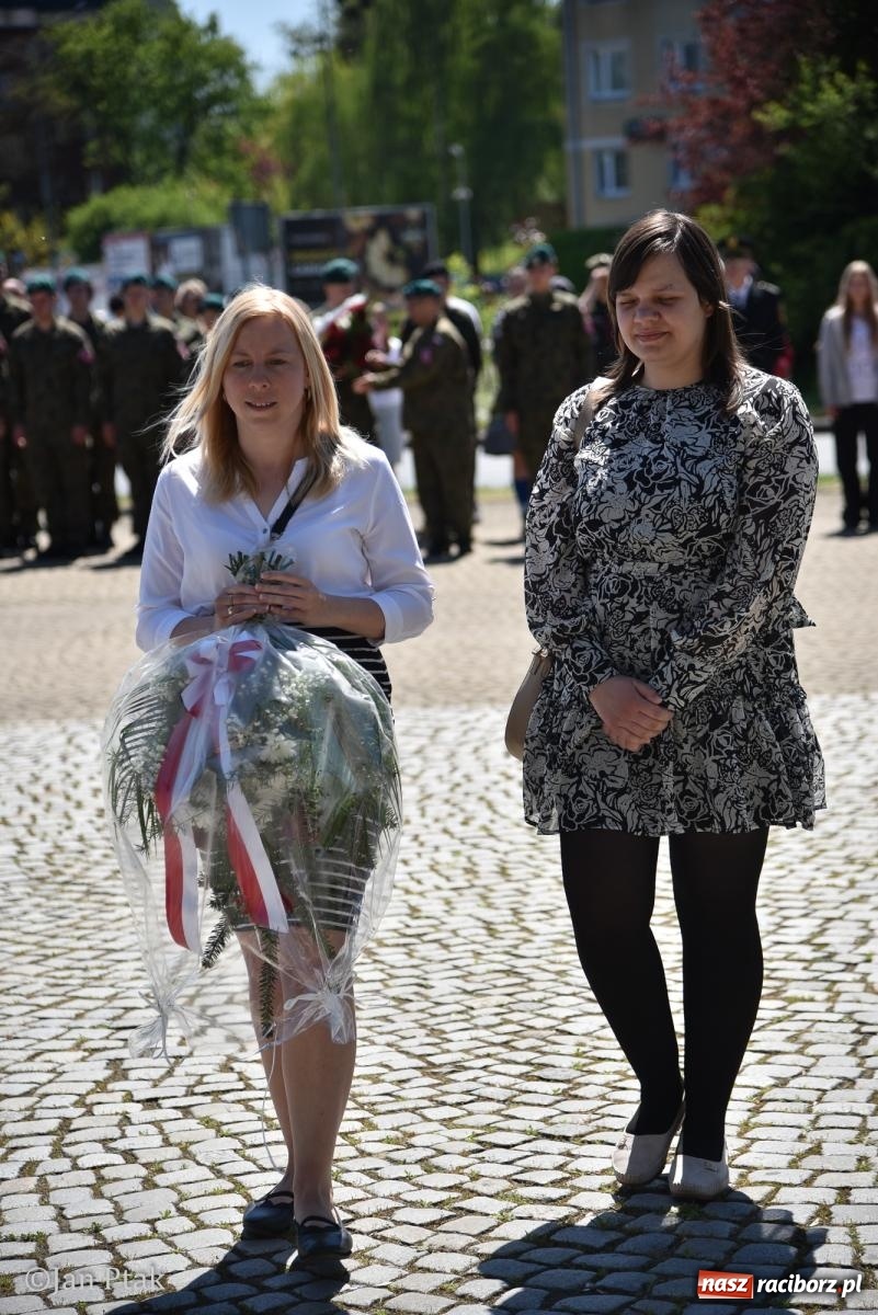 Zdjęcie w galerii na portalu naszraciborz.pl: Obchody Święta Narodowego Trzeciego Maja w Raciborzu [FOTO i WIDEO] wiadomości z regionu