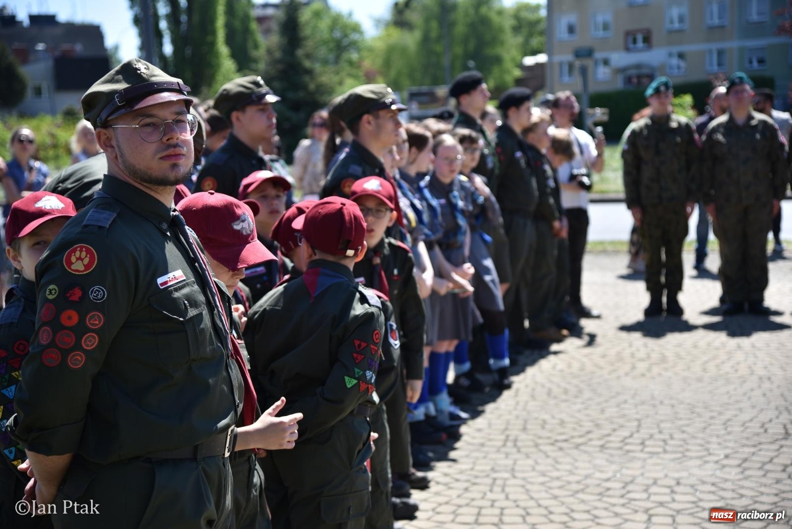 Zdjęcie w galerii na portalu naszraciborz.pl: Obchody Święta Narodowego Trzeciego Maja w Raciborzu [FOTO i WIDEO] wiadomości z regionu