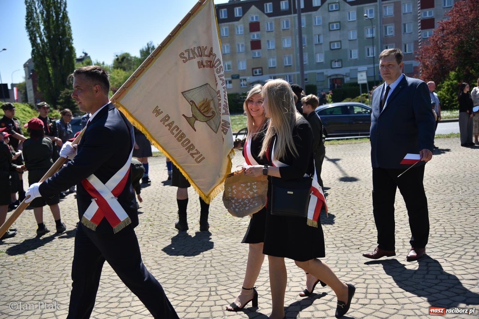 Zdjęcie w galerii na portalu naszraciborz.pl: Obchody Święta Narodowego Trzeciego Maja w Raciborzu [FOTO i WIDEO] wiadomości z regionu