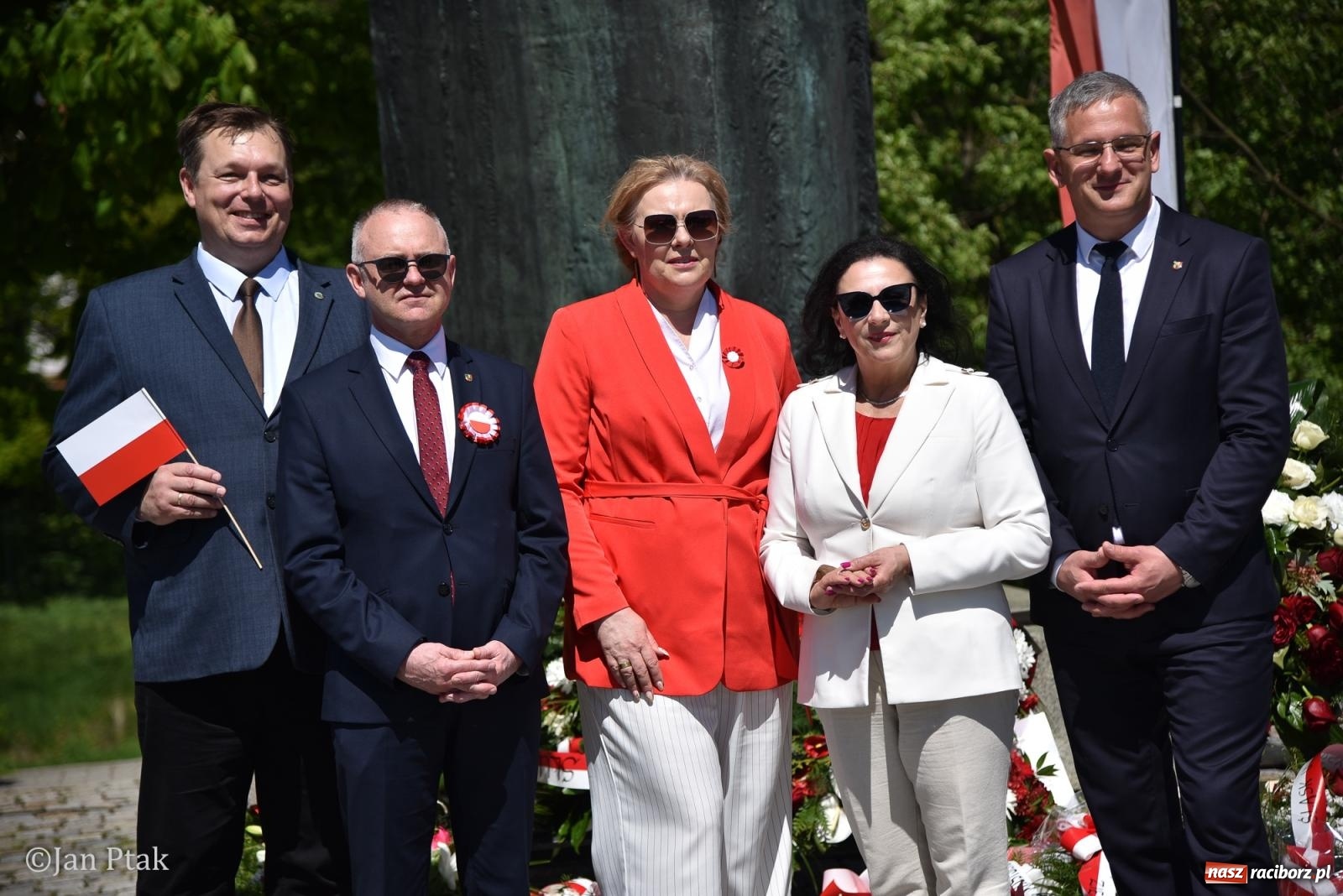 Zdjęcie w galerii na portalu naszraciborz.pl: Obchody Święta Narodowego Trzeciego Maja w Raciborzu [FOTO i WIDEO] wiadomości z regionu