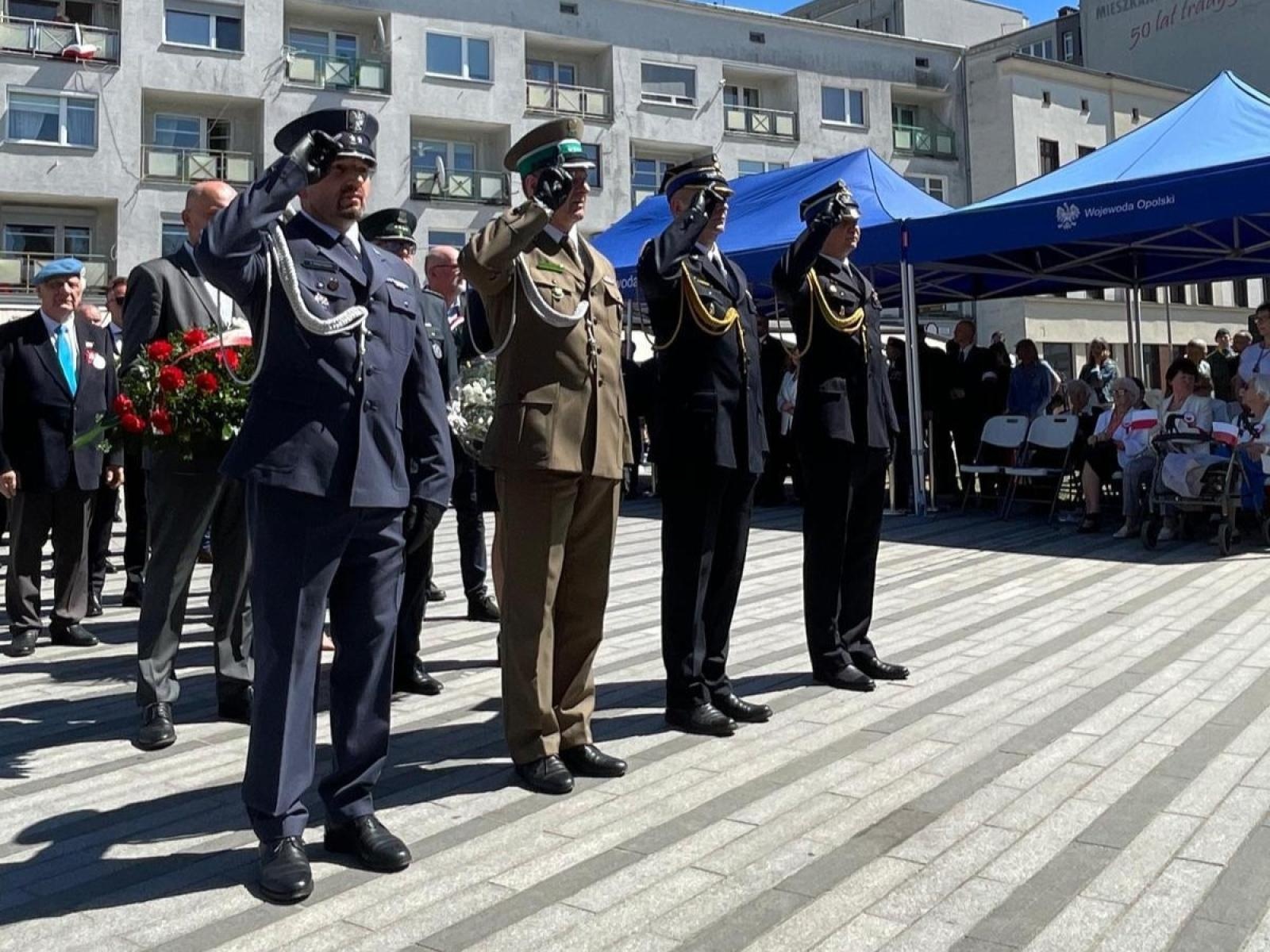Zdjęcie w galerii na portalu naszraciborz.pl: Narodowe Święto Konstytucji 3 Maja na Śląsku i Opolszczyźnie wiadomości z regionu