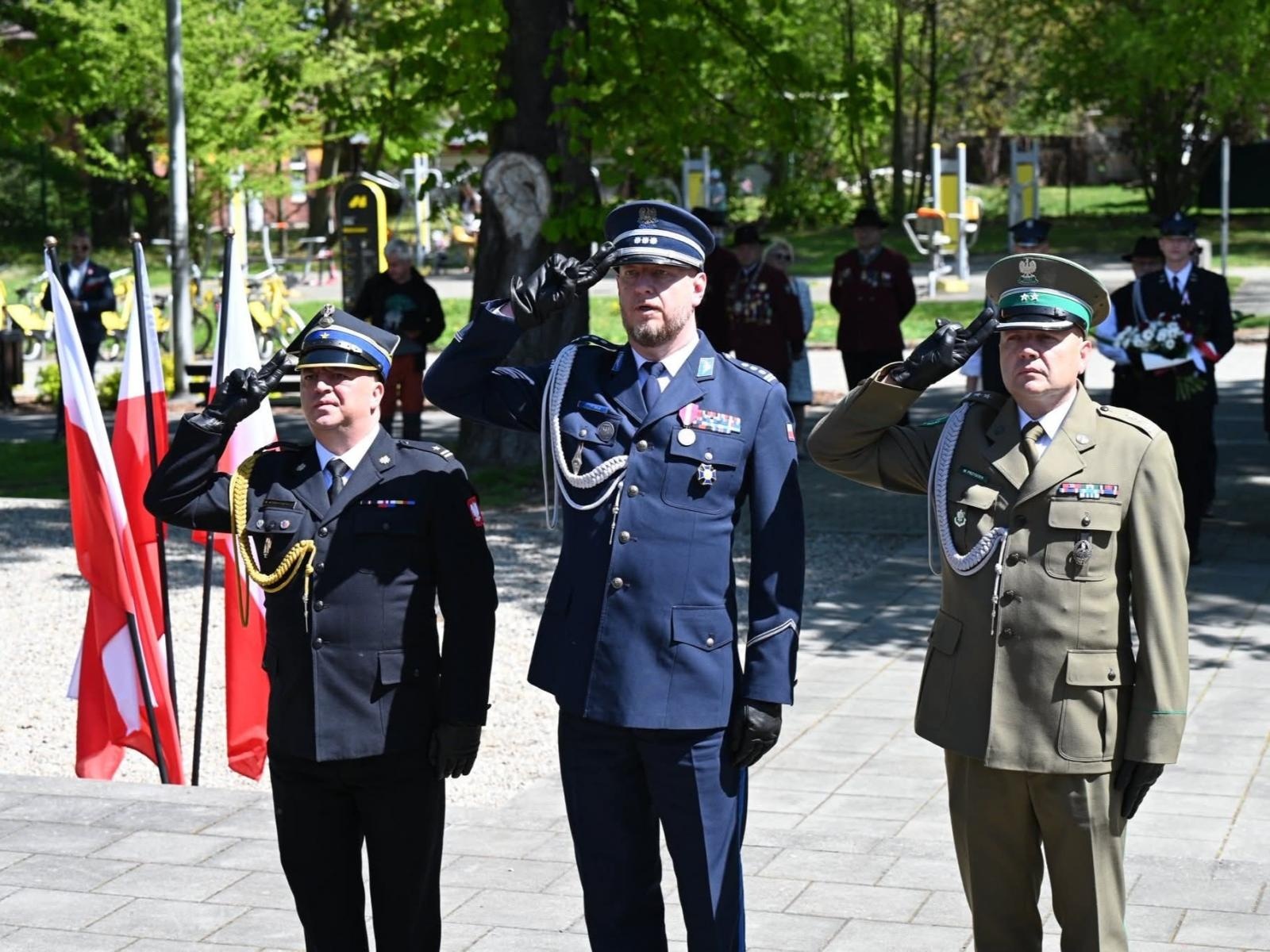 Zdjęcie w galerii na portalu naszraciborz.pl: Narodowe Święto Konstytucji 3 Maja na Śląsku i Opolszczyźnie wiadomości z regionu