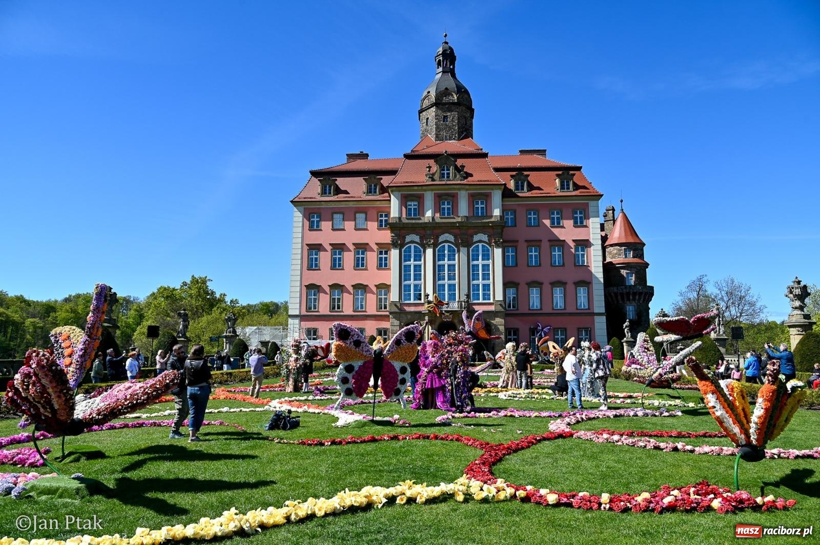 Zdjęcie w galerii na portalu naszraciborz.pl: TAURON Festiwal Kwiatów i Sztuki w Zamku Książ – Odyseja czasu wiadomości z regionu