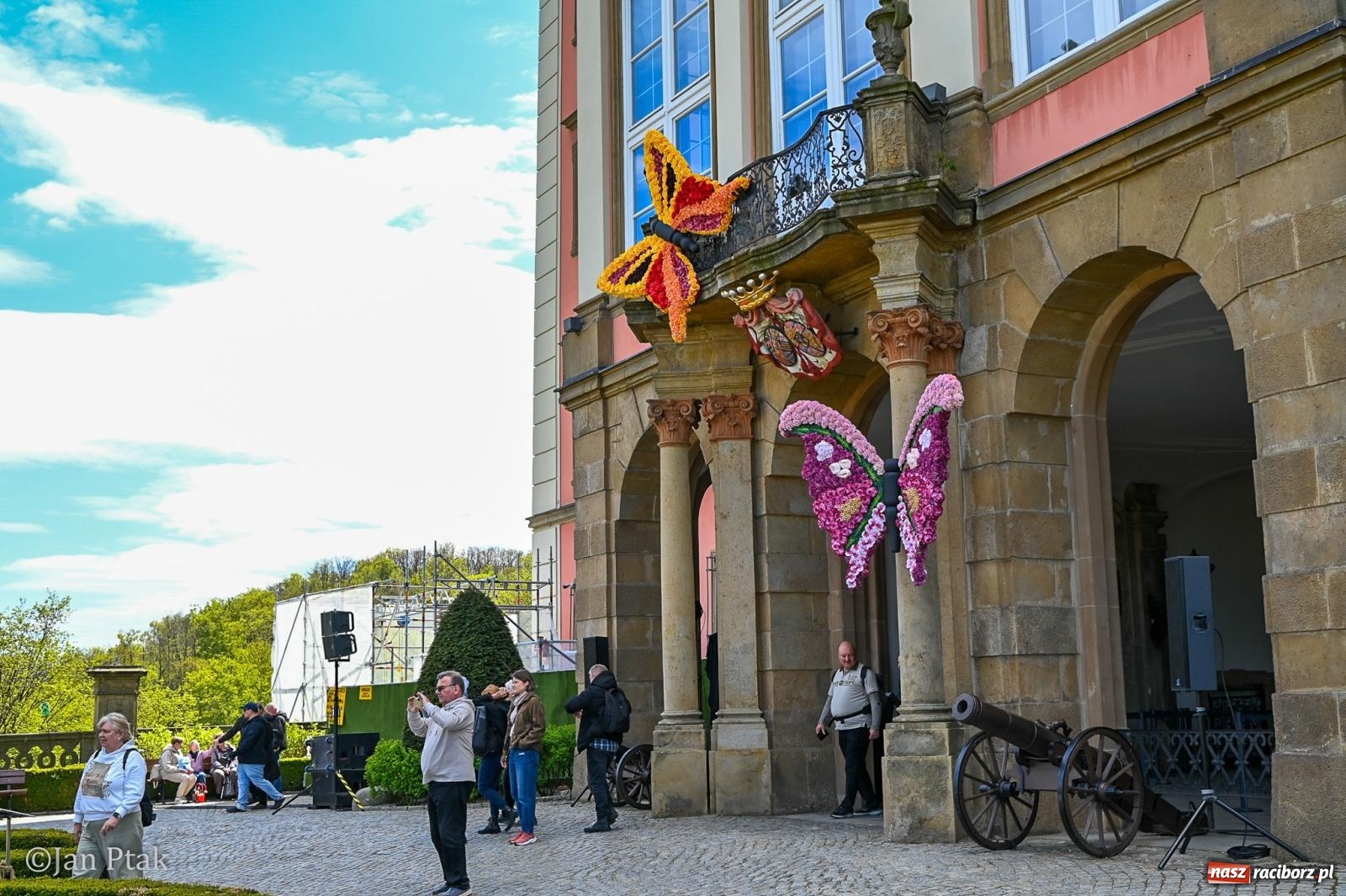 Zdjęcie w galerii na portalu naszraciborz.pl: TAURON Festiwal Kwiatów i Sztuki w Zamku Książ – Odyseja czasu wiadomości z regionu