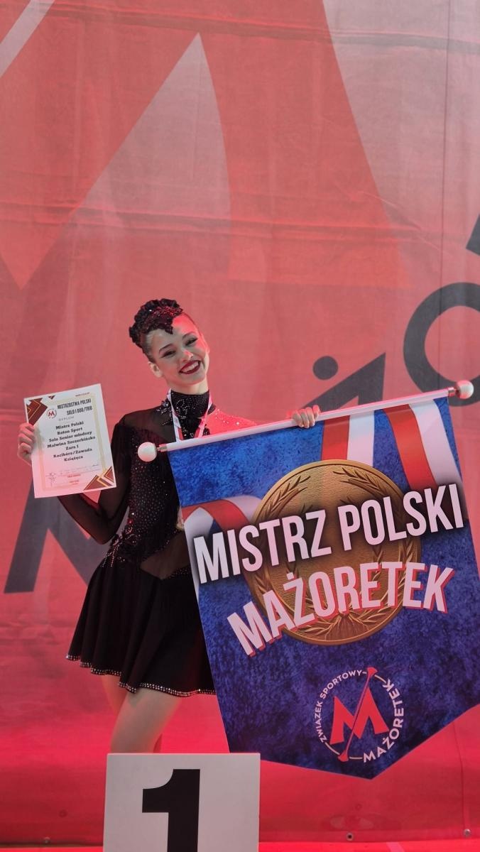 Zdjęcie w galerii na portalu naszraciborz.pl: Solistki i duety mażoretek ZARA na podium Mistrzostw Polski wiadomości z regionu