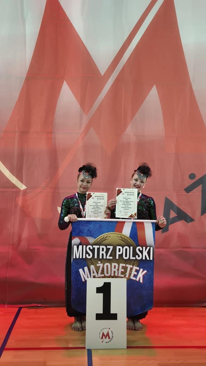 Zdjęcie w galerii na portalu naszraciborz.pl: Solistki i duety mażoretek ZARA na podium Mistrzostw Polski wiadomości z regionu