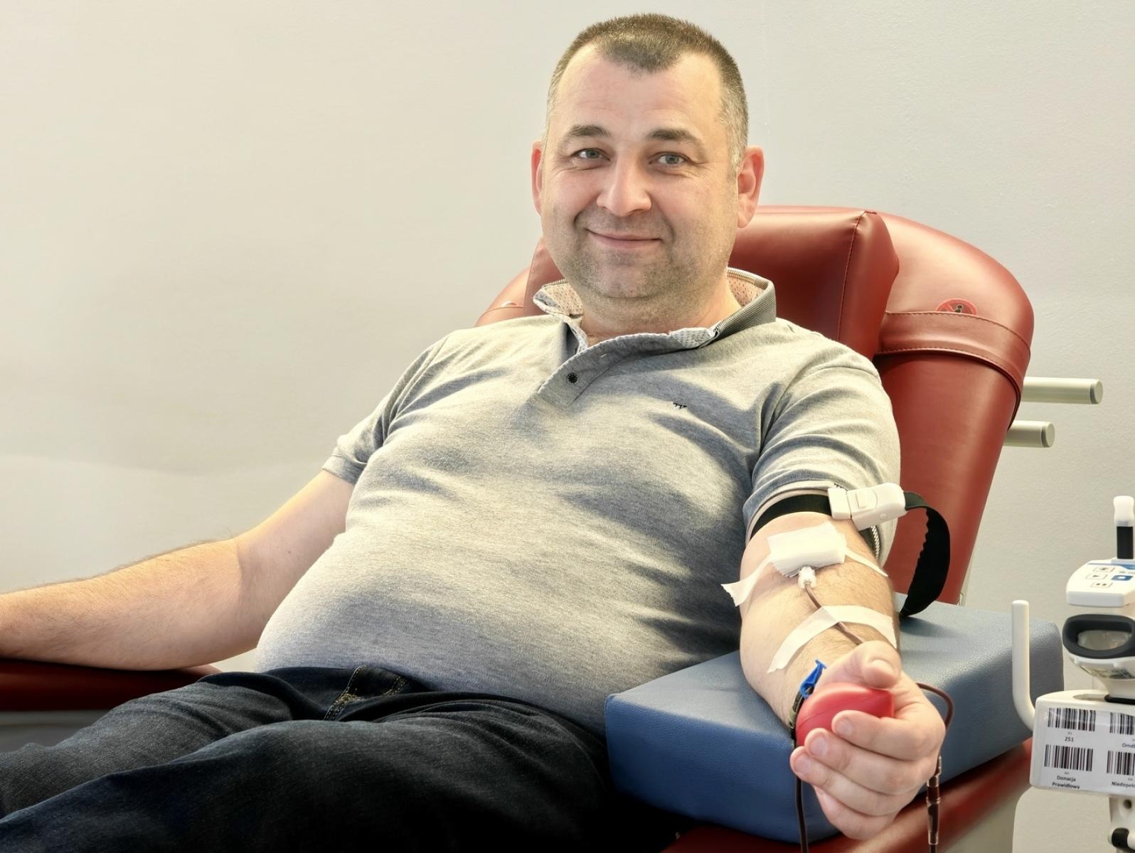 Zdjęcie w galerii na portalu naszraciborz.pl: Pograniczna Grupa Krwi ze Śląskiego Oddziału Straży Granicznej oddała w tym roku kolejne litry krwi wiadomości z regionu