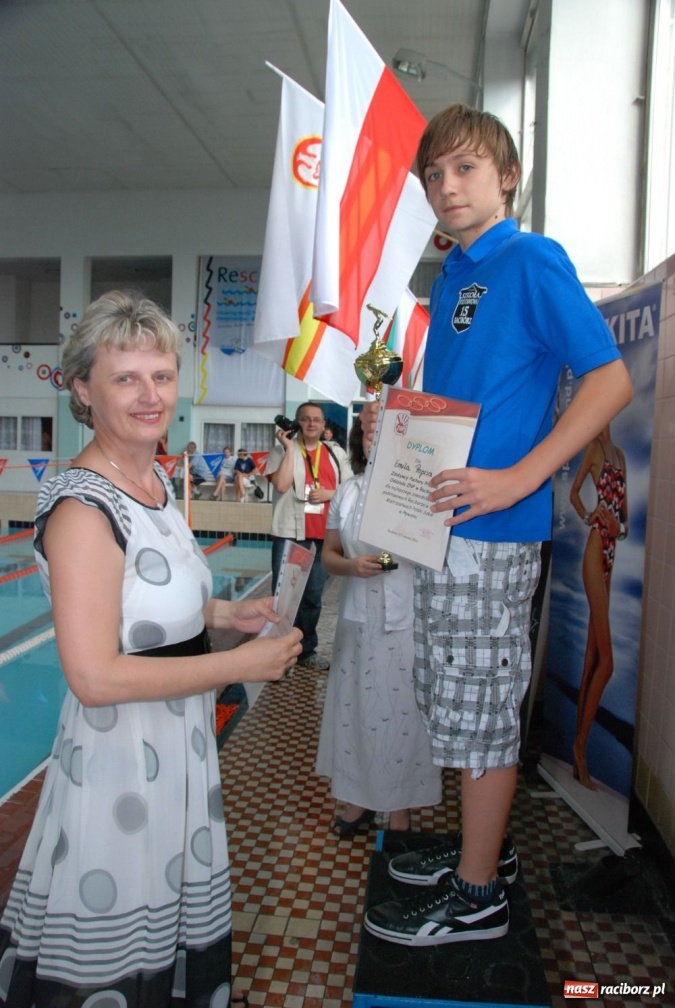 Zdjęcie w galerii na portalu naszraciborz.pl: Pływanie: Mistrzostwa Polski Szkół wiadomości z regionu