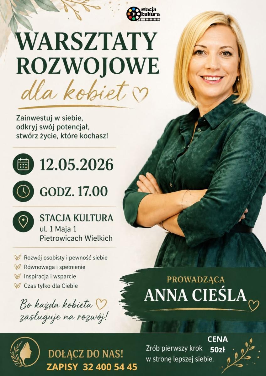 Zdjęcie w galerii na portalu naszraciborz.pl: Maj pełen spotkań i warsztatów w Stacji Kultury w Pietrowicach Wielkich wiadomości z regionu