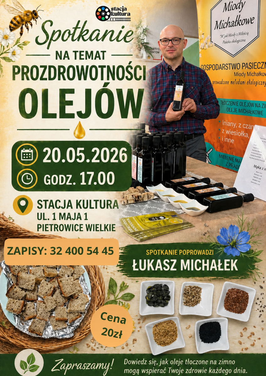 Zdjęcie w galerii na portalu naszraciborz.pl: Maj pełen spotkań i warsztatów w Stacji Kultury w Pietrowicach Wielkich wiadomości z regionu