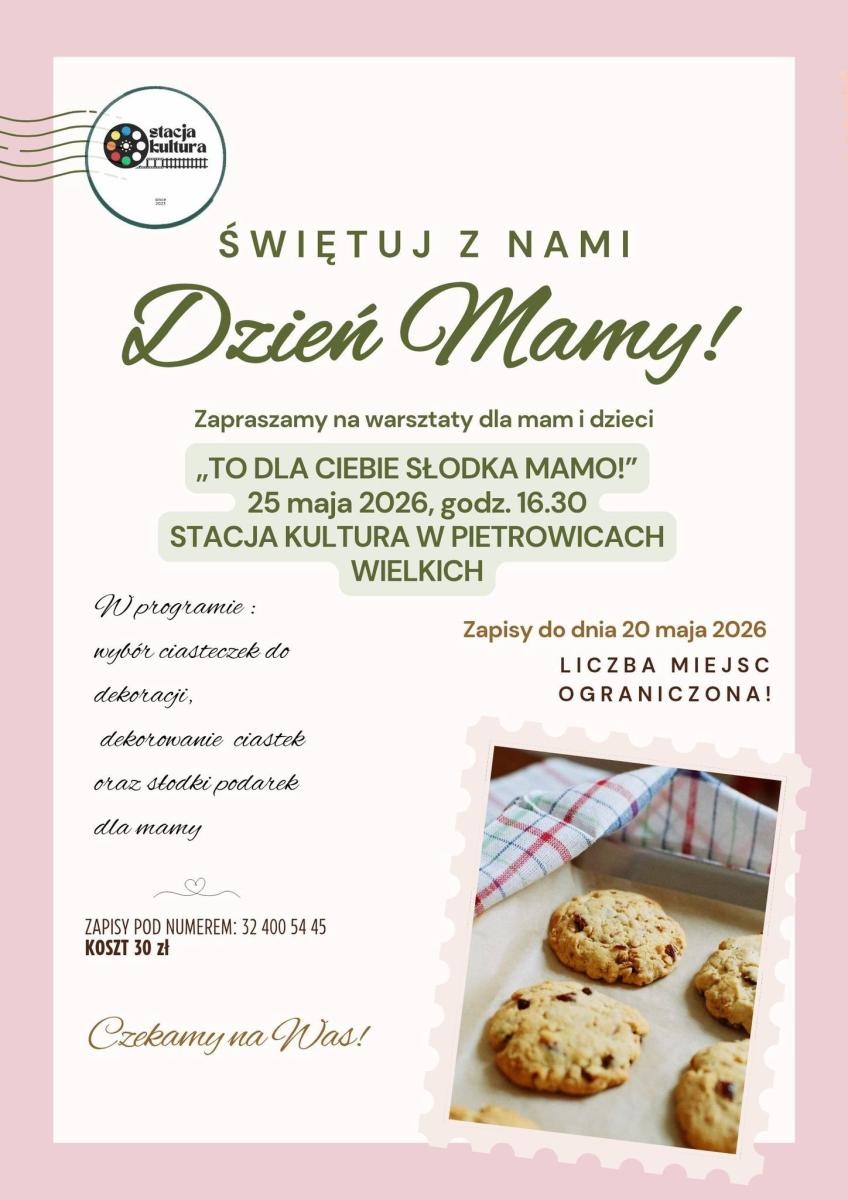 Zdjęcie w galerii na portalu naszraciborz.pl: Maj pełen spotkań i warsztatów w Stacji Kultury w Pietrowicach Wielkich wiadomości z regionu
