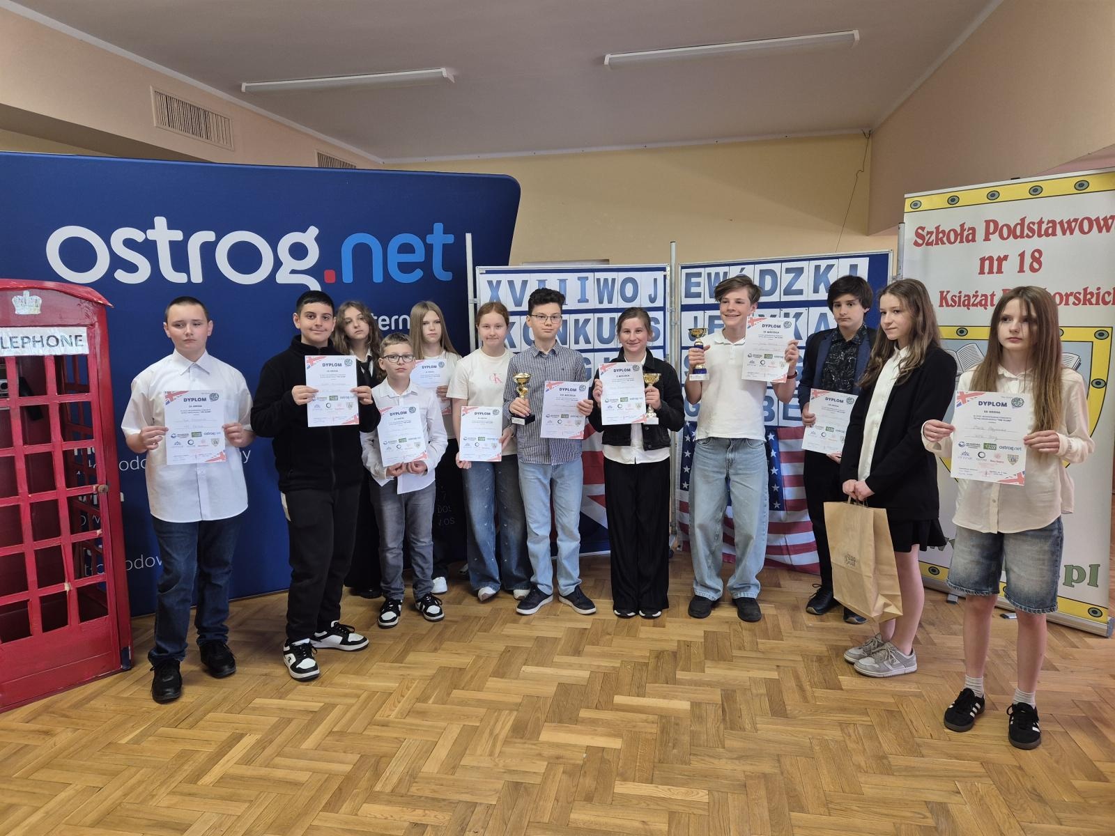 Zdjęcie w galerii na portalu naszraciborz.pl: XVIII Wojewódzki Konkurs Języka Angielskiego The Globe wiadomości z regionu