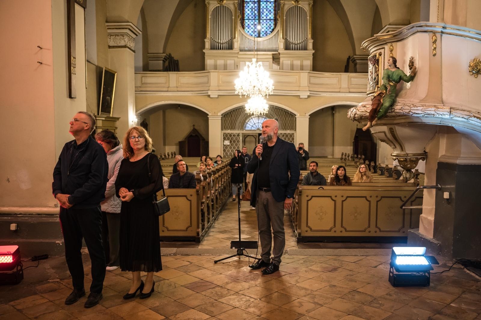 Zdjęcie w galerii na portalu naszraciborz.pl: Historia, muzyka i średniowieczna przestrzeń Raciborza. Za nami wyjątkowe spotkanie w zamku i kościele św. Jakuba wiadomości z regionu