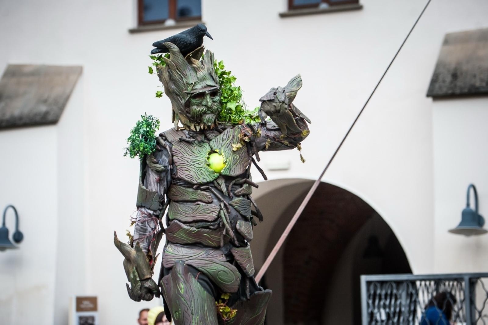 Zdjęcie w galerii na portalu naszraciborz.pl: II Festiwal Średniowieczny na Zamku Piastowskim - walki rycerskie, smok i teatry ognia [FOTO i WIDEO] wiadomości z regionu