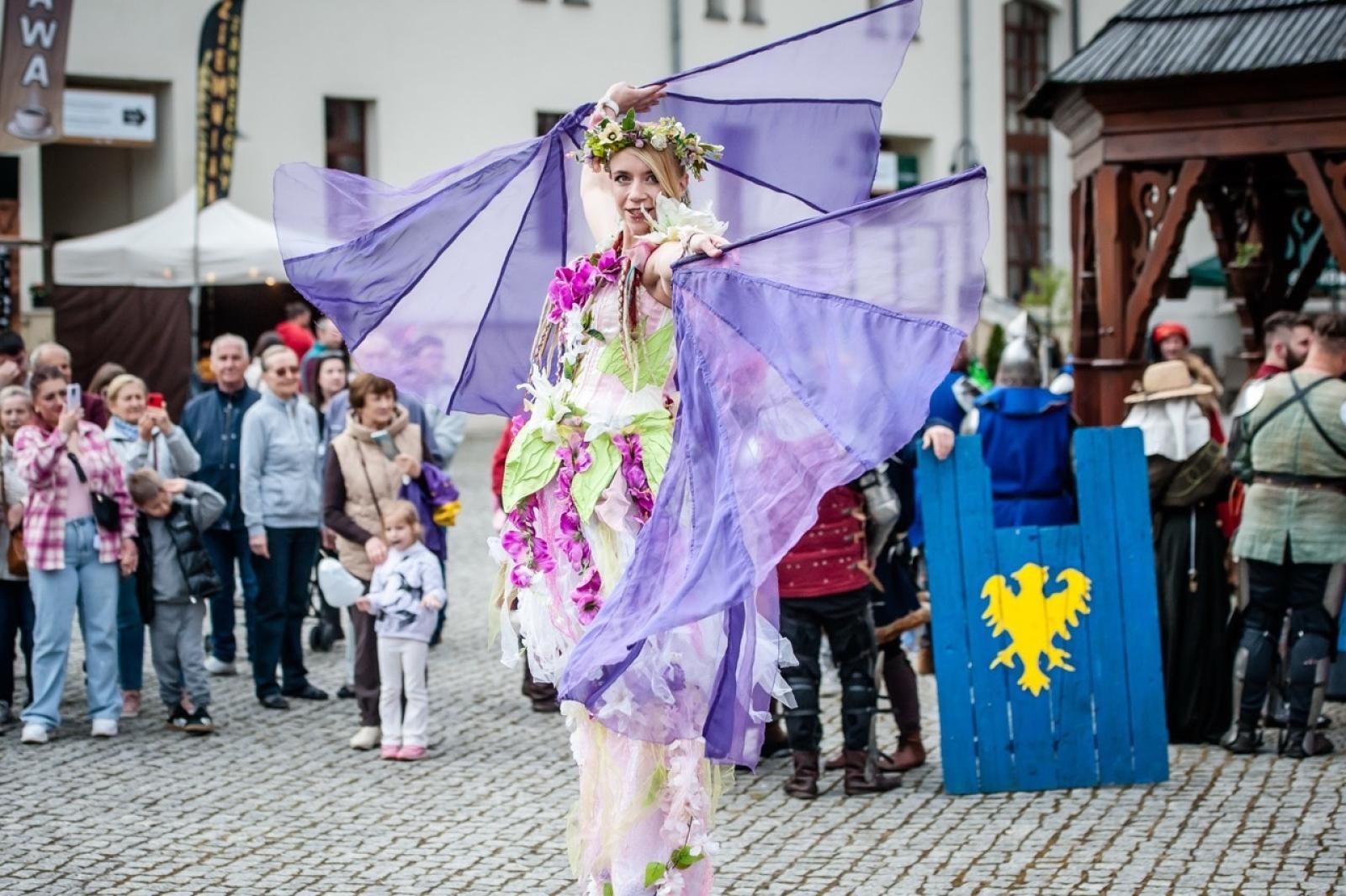 Zdjęcie w galerii na portalu naszraciborz.pl: II Festiwal Średniowieczny na Zamku Piastowskim - walki rycerskie, smok i teatry ognia [FOTO i WIDEO] wiadomości z regionu