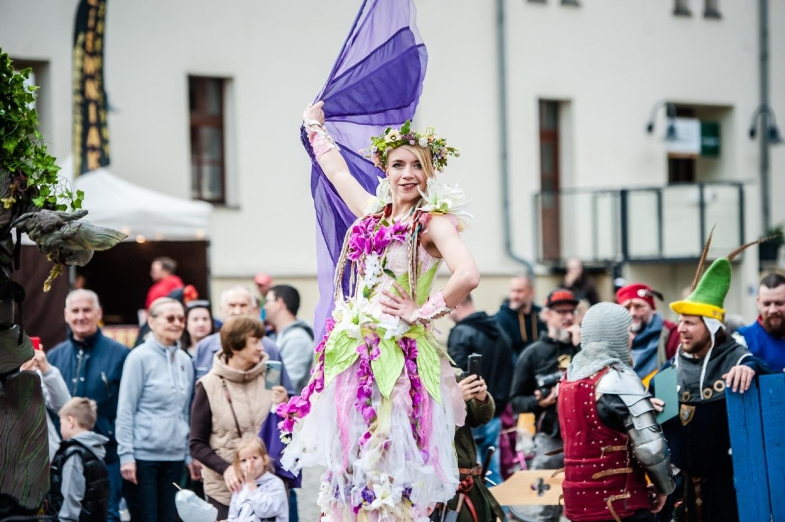 Zdjęcie w galerii na portalu naszraciborz.pl: II Festiwal Średniowieczny na Zamku Piastowskim - walki rycerskie, smok i teatry ognia [FOTO i WIDEO] wiadomości z regionu