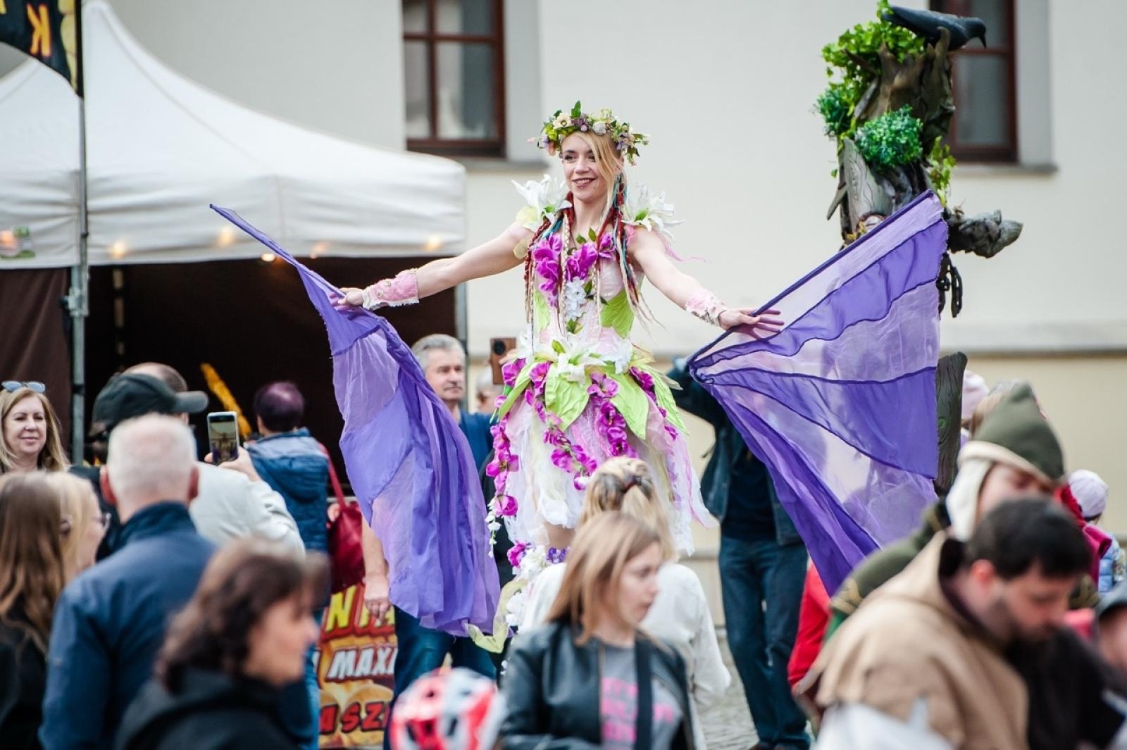 Zdjęcie w galerii na portalu naszraciborz.pl: II Festiwal Średniowieczny na Zamku Piastowskim - walki rycerskie, smok i teatry ognia [FOTO i WIDEO] wiadomości z regionu