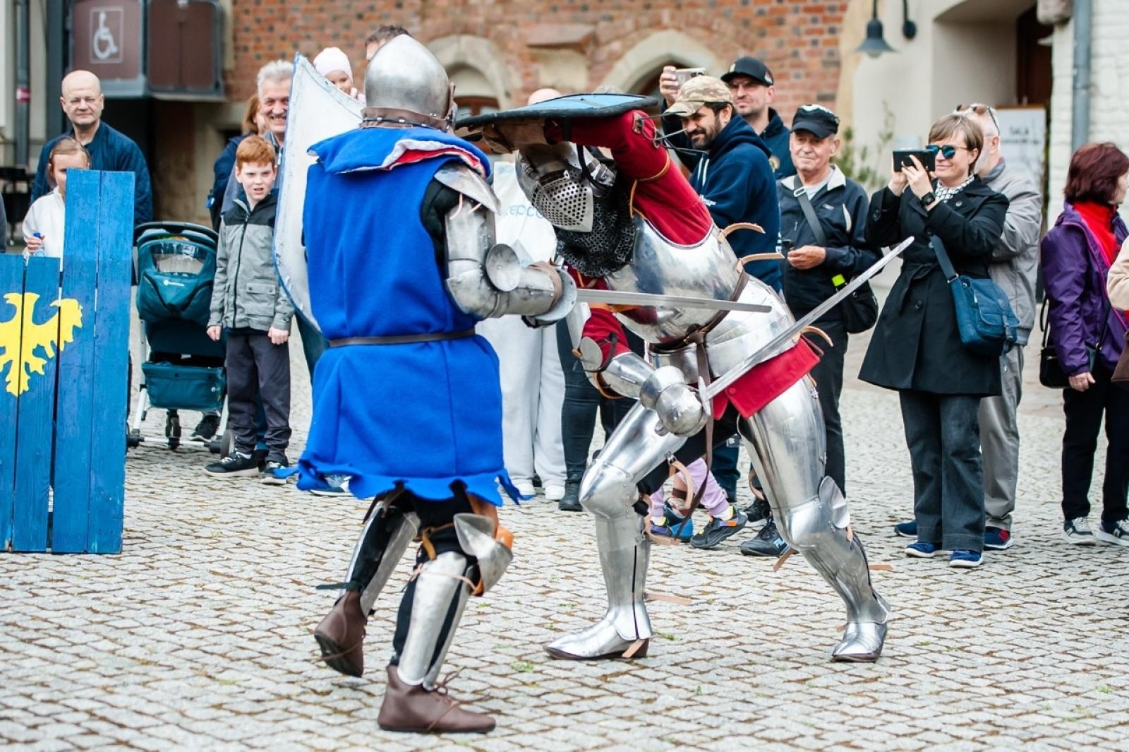 Zdjęcie w galerii na portalu naszraciborz.pl: II Festiwal Średniowieczny na Zamku Piastowskim - walki rycerskie, smok i teatry ognia [FOTO i WIDEO] wiadomości z regionu