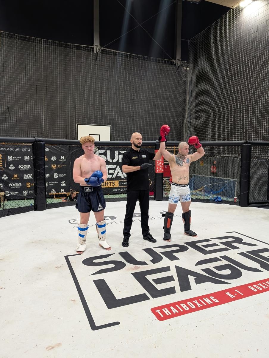 Zdjęcie w galerii na portalu naszraciborz.pl: Zawodnicy Łamatora Racibórz na Pucharze Polski Super League Fights wiadomości z regionu