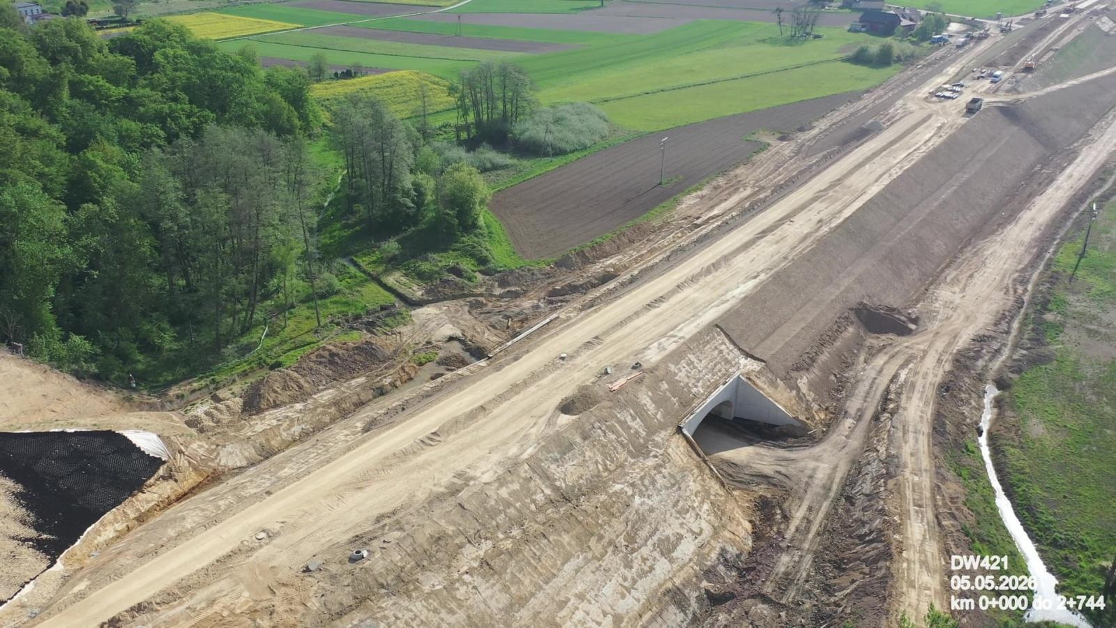 Zdjęcie w galerii na portalu naszraciborz.pl: Most na Odrze i nowy przebieg DW421 coraz bliżej końca. Kluczowa inwestycja w powiecie raciborskim ma zakończyć się w styczniu 2027 roku [FOTO] wiadomości z regionu